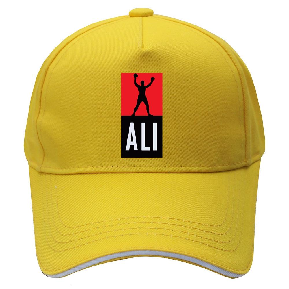 91530326MAC20BWG5P 2023 Muhammad Ali Unisex's Cap Baseball Unisex MUHAMMAD ALI Hoed Unisex Fitness MMA Unisex's Hip Hop Cap Hoeden 55CM-60CM