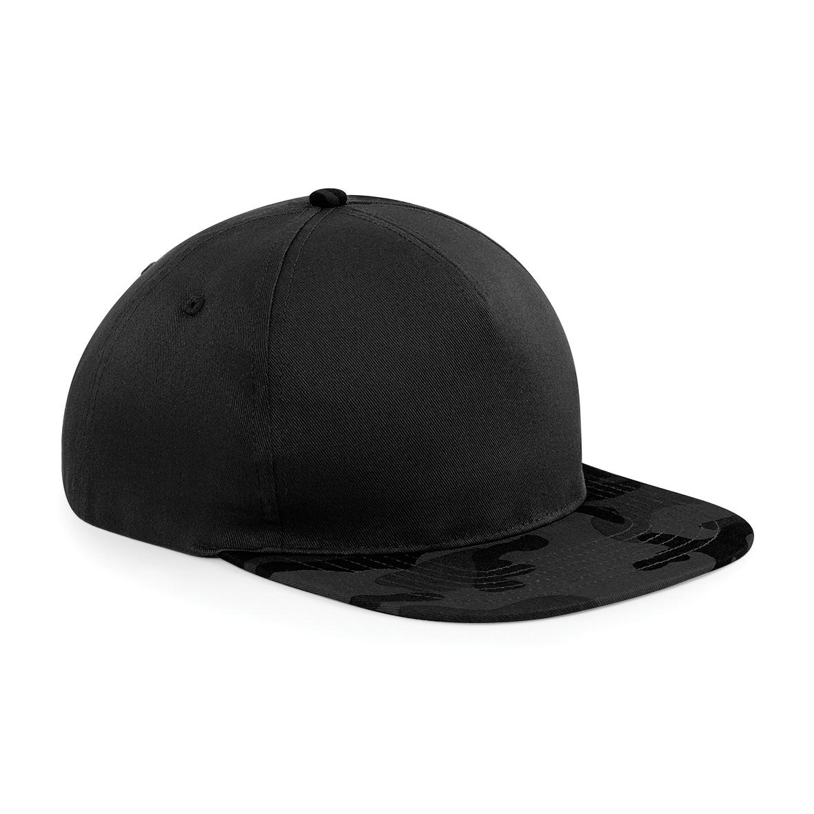 Beechfield camouflage retro snapback-pet One Size