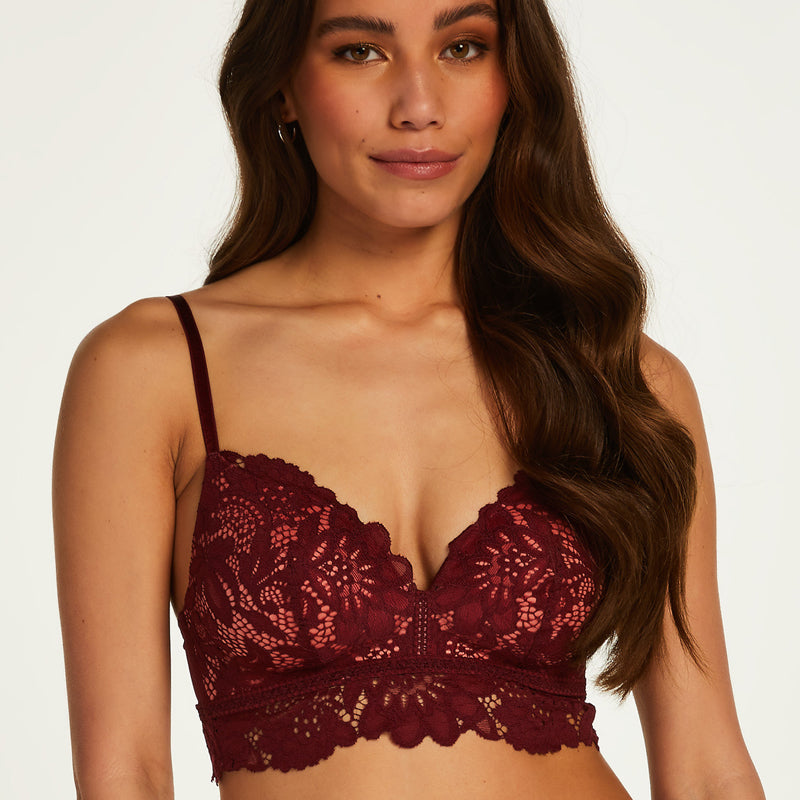 Hunkemöller Shiloh BH zonder beugel, rood