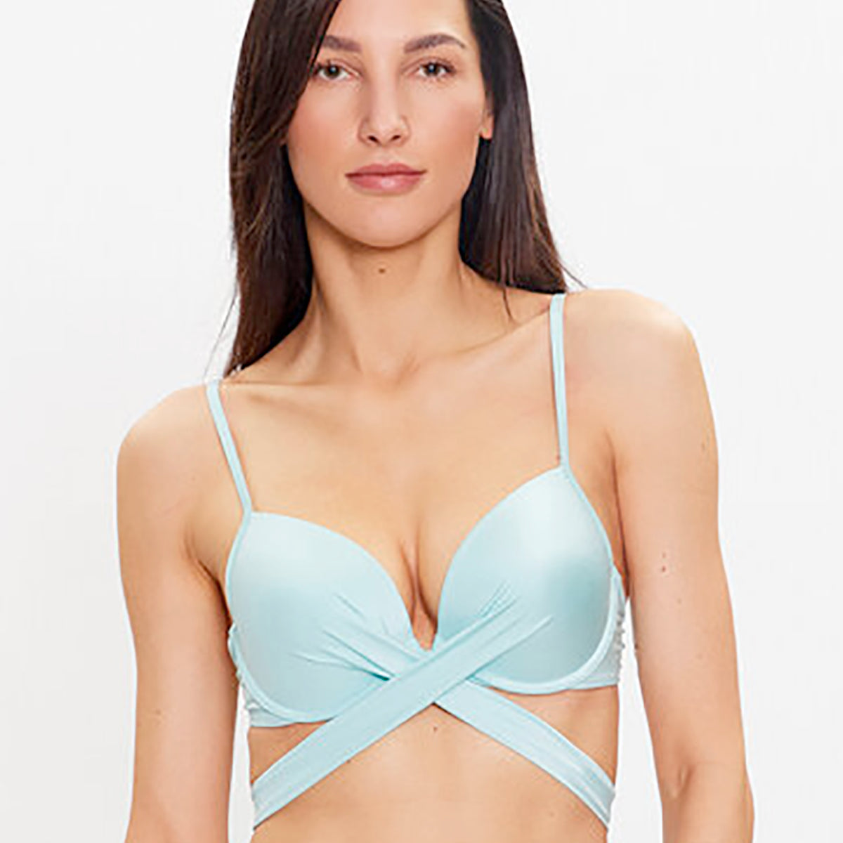 Hunkemöller Sydney bikinitop met beugel, blauw
