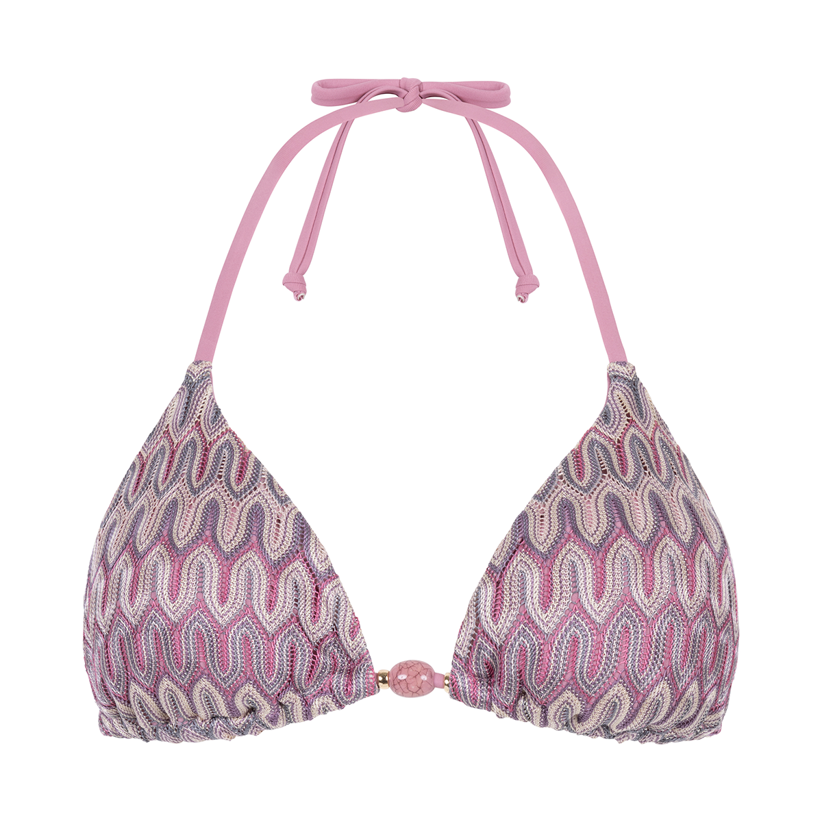 Hunkemöller Cali Triangle bikinitop, paars
