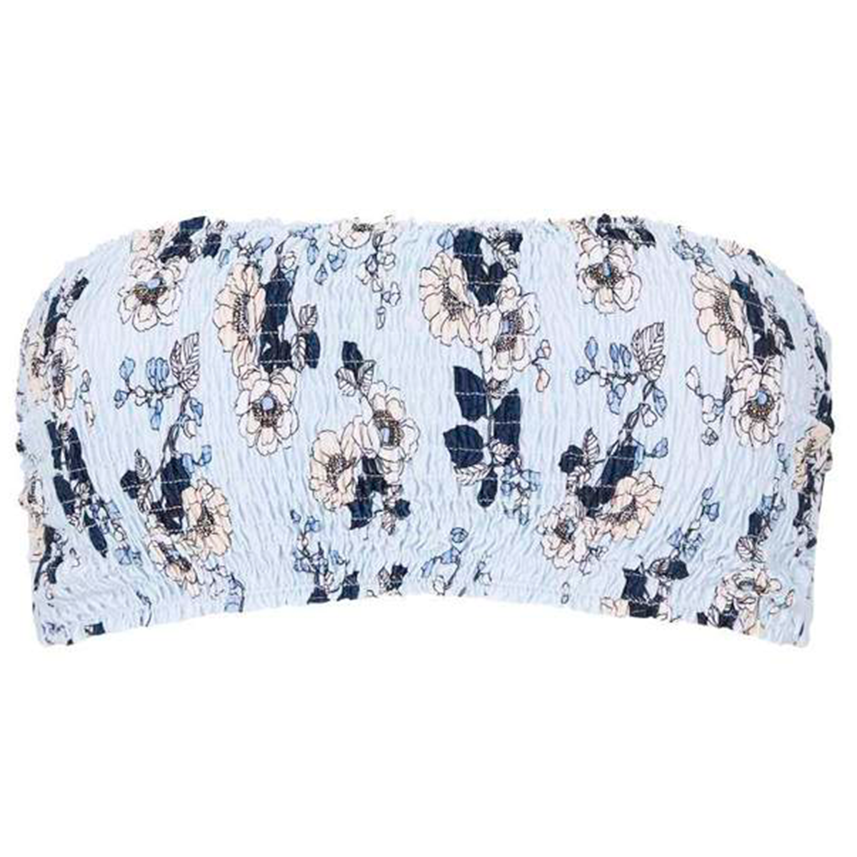 Seafolly Splendour bikinitop, blauw