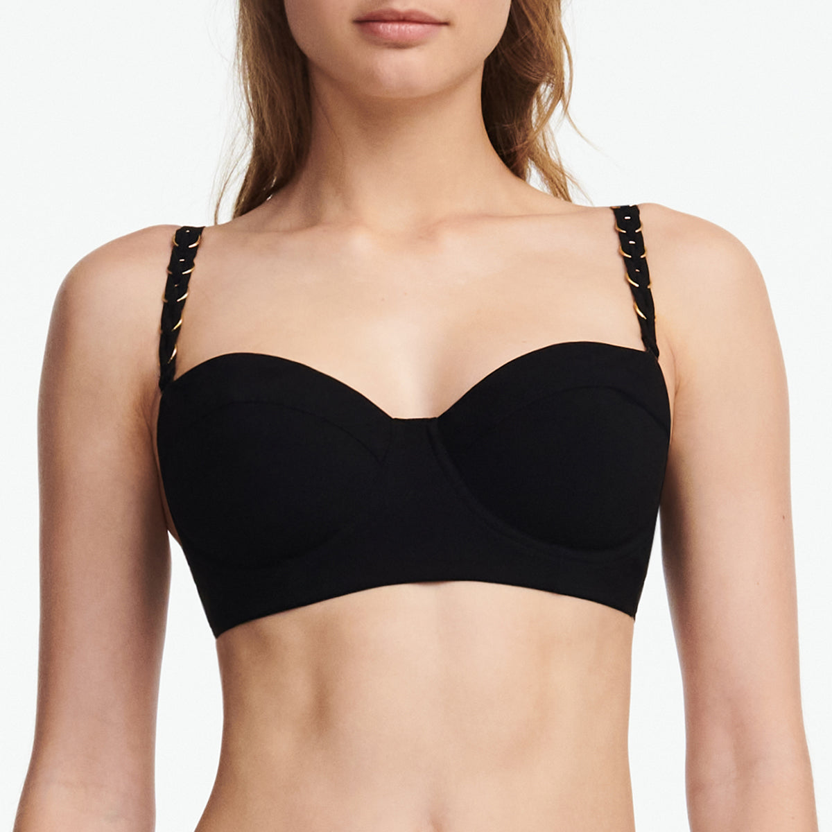Chantelle Emblem bikinitop met beugel, zwart