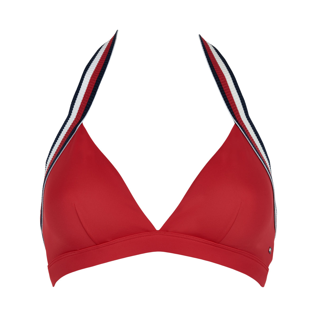 Tommy hilfiger Triangle bikinitop, rood