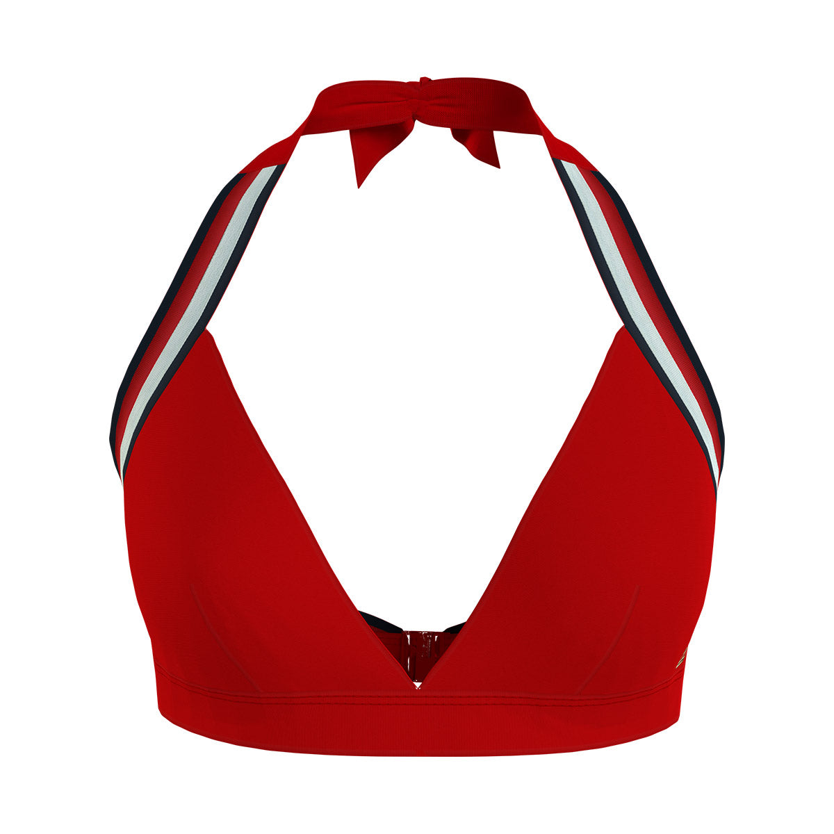 Tommy hilfiger Triangle bikinitop, rood