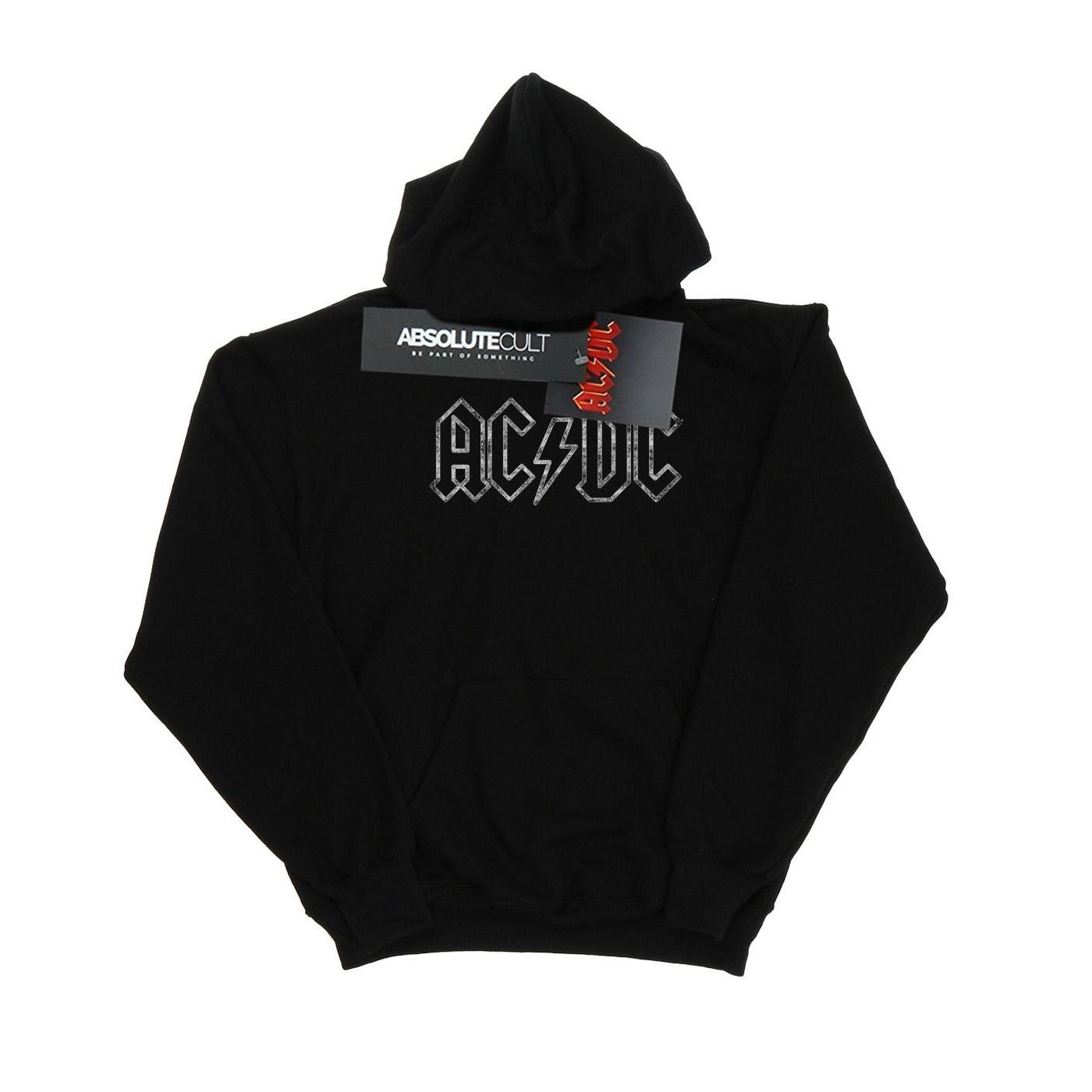 AC/DC jongens hoodie met gekarteld logo 5-6 Years