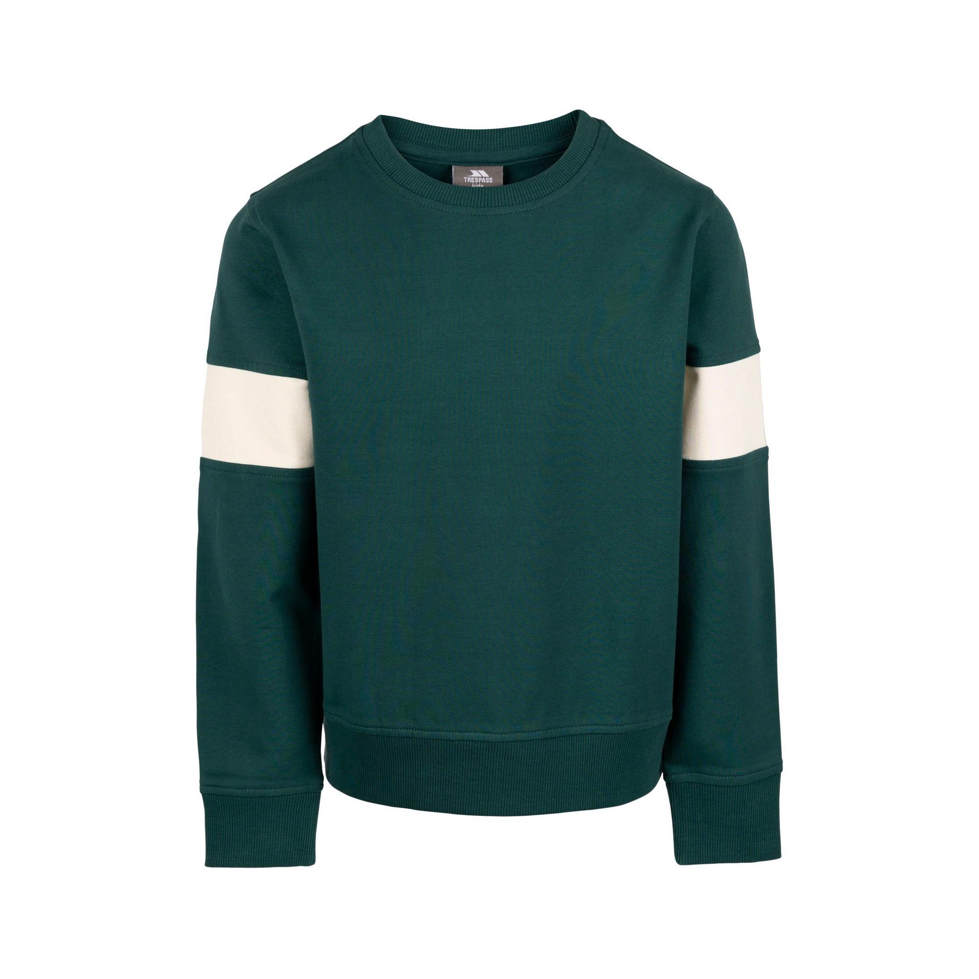 Trespass Boys Antro Long-Sleeved Sweatshirt 9-10 Years bruin
