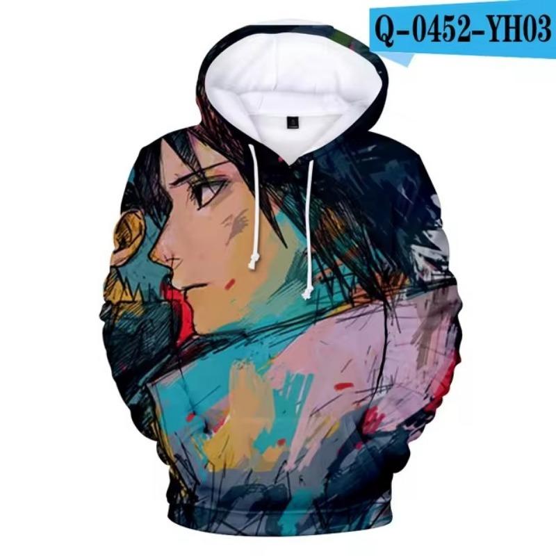 ETST WENDY 011 Cartoon Face Paint Patroon Hoodie Voor Kinderen Casual Hooded Lange Mouw Top Jongenskleding Voor Lente Herfst Sport & Buitenkleding 160