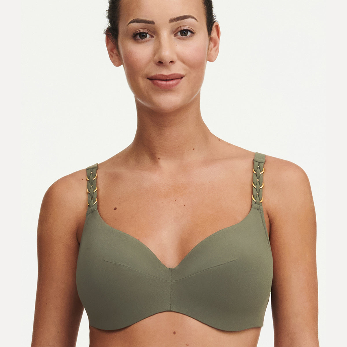 Chantelle Emblem bikinitop, groen