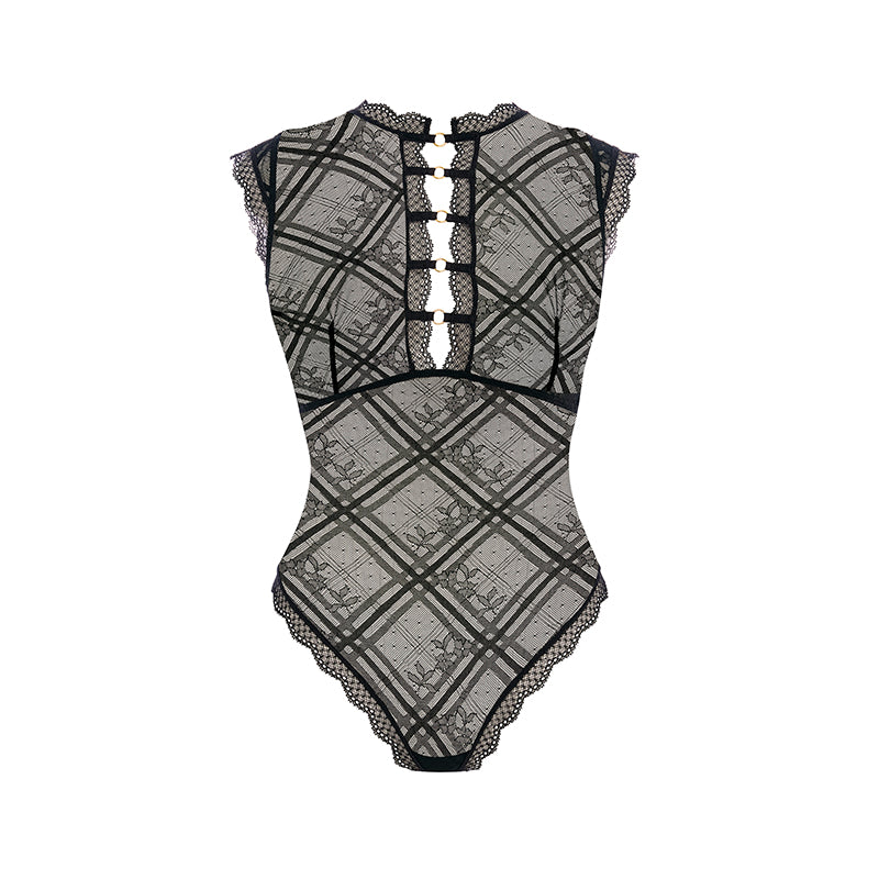 Freya Fatale bodystocking, zwart