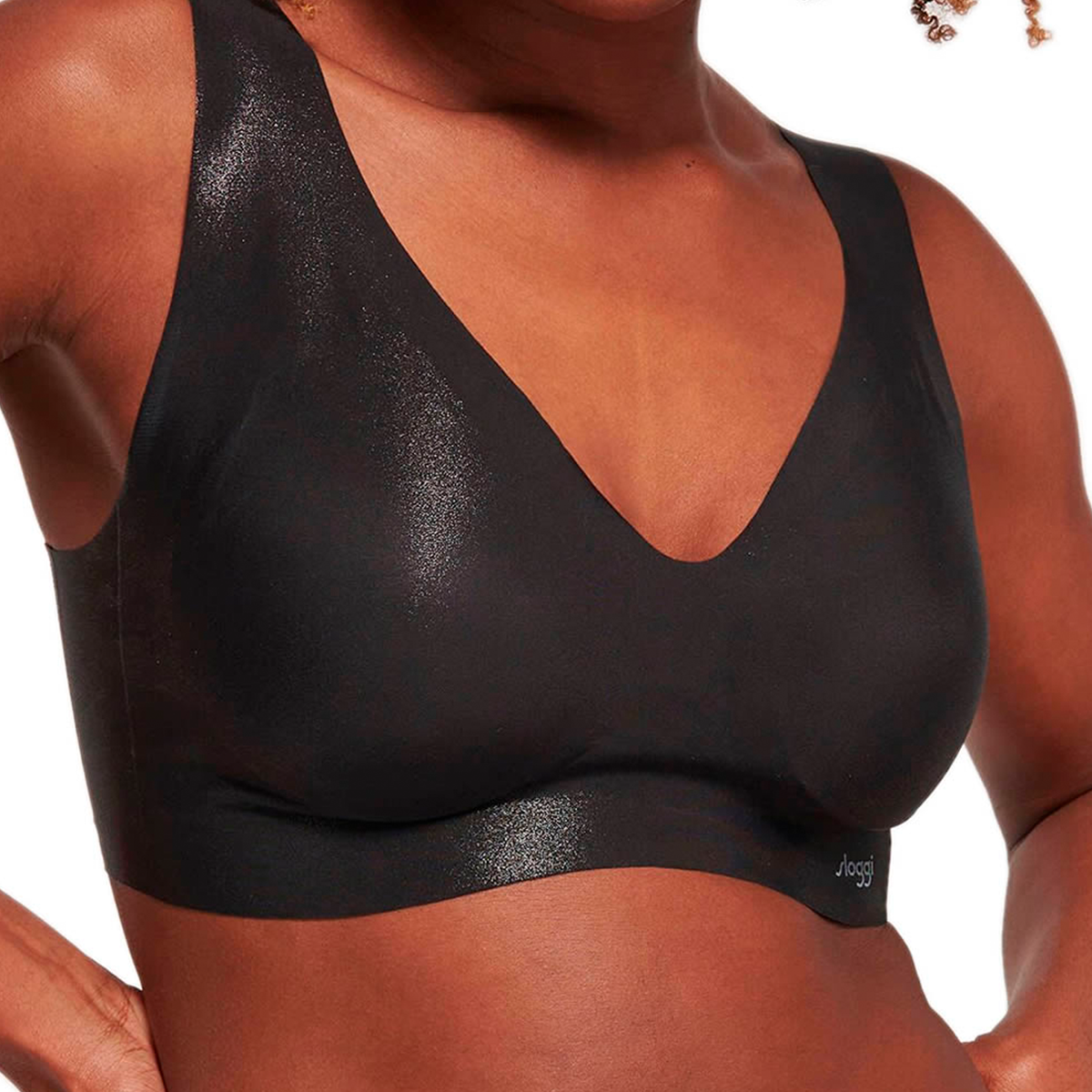 Sloggi Zero Feel Holiday bralette BH, zwart
