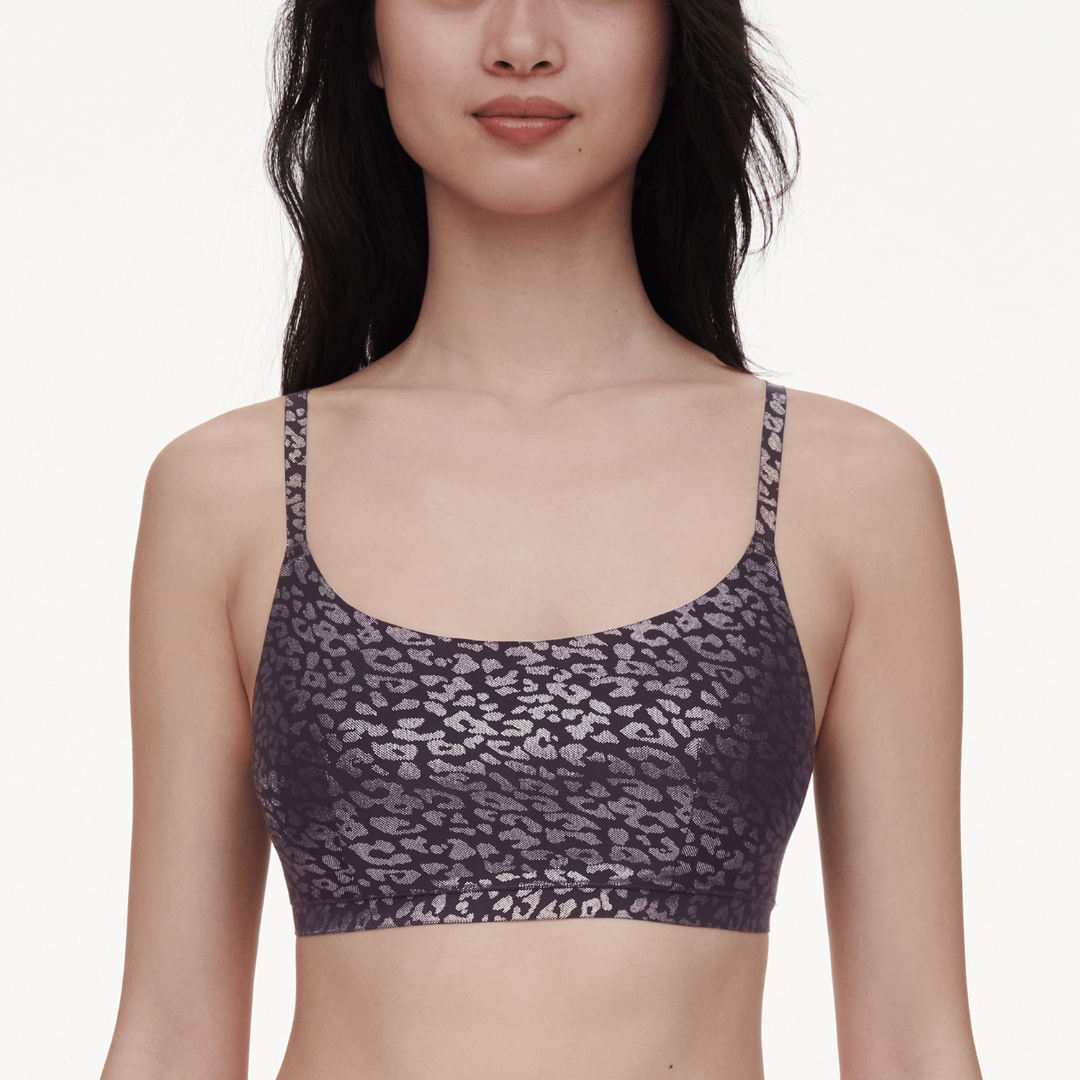 Chantelle Softstretch bralette BH, zilver