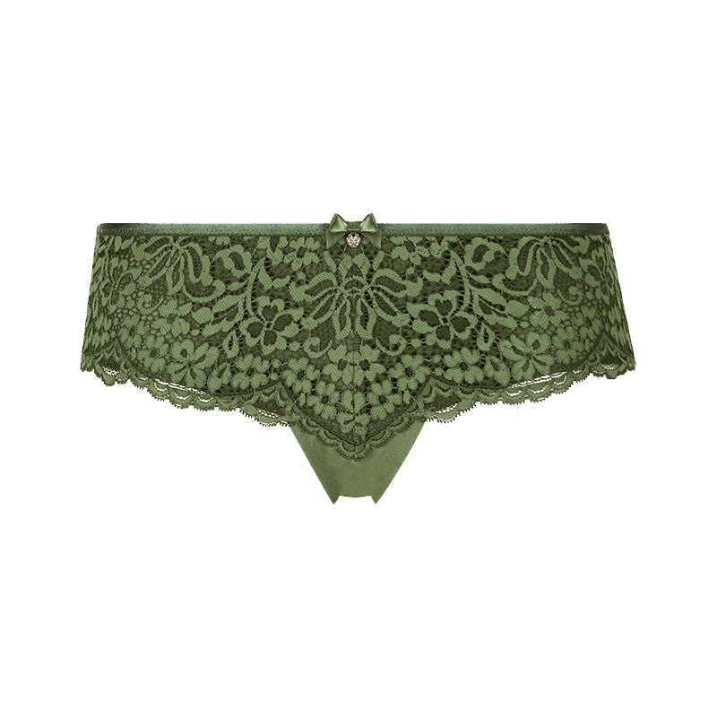 Hunkemöller Rose brazilian slip, groen