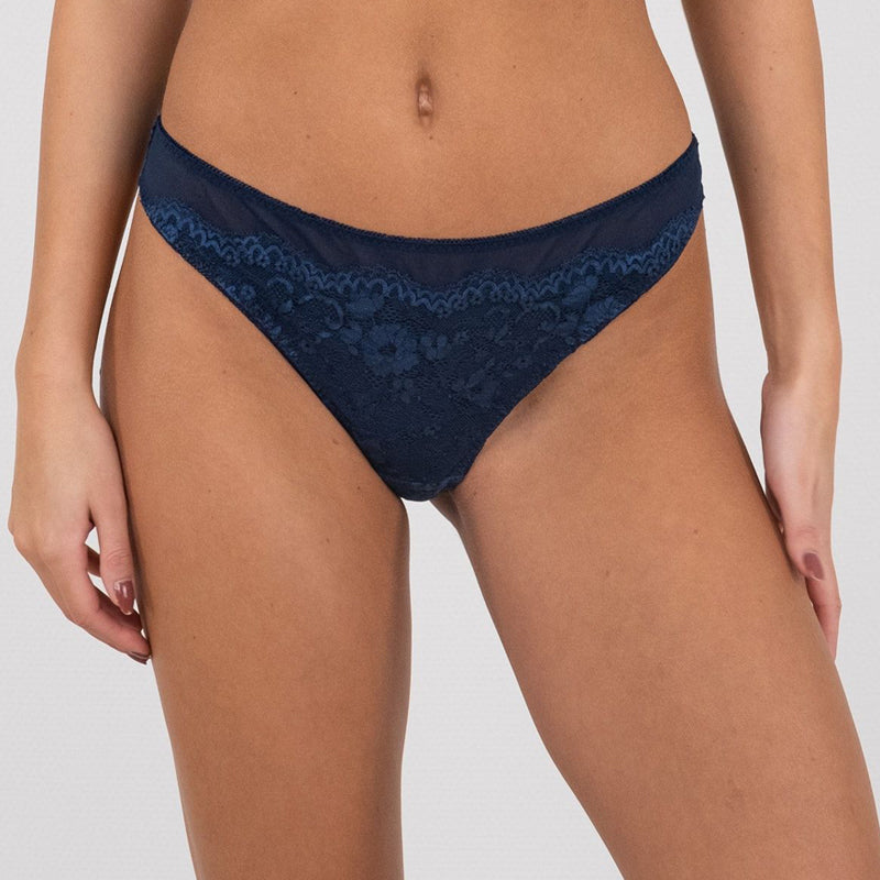Neo Noir Skin papaya shadow g-string, blauw