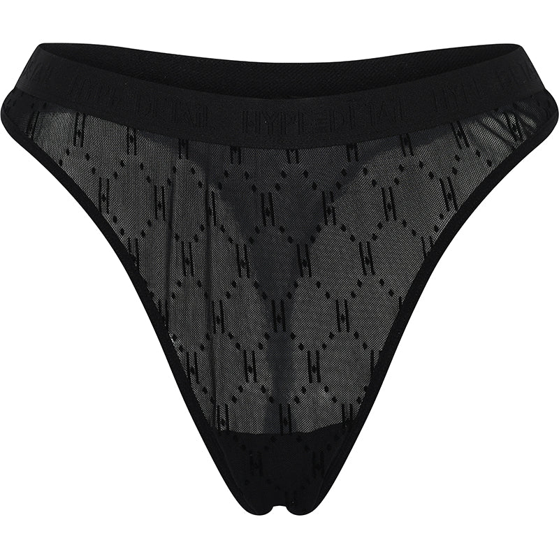 Hype The Detail Mesh g-string, zwart