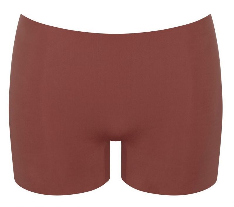 Sloggi Zero feel 2.0 dames cyclist short burnt henna xs