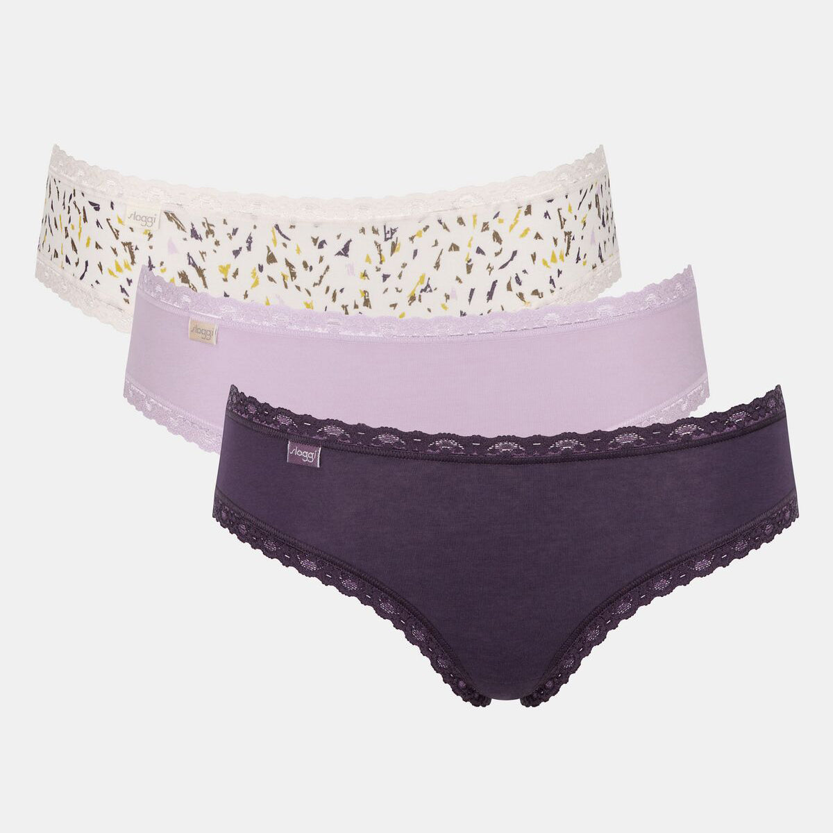 Sloggi 24/7 Weekend 3-Pack hipster slip, multicolour