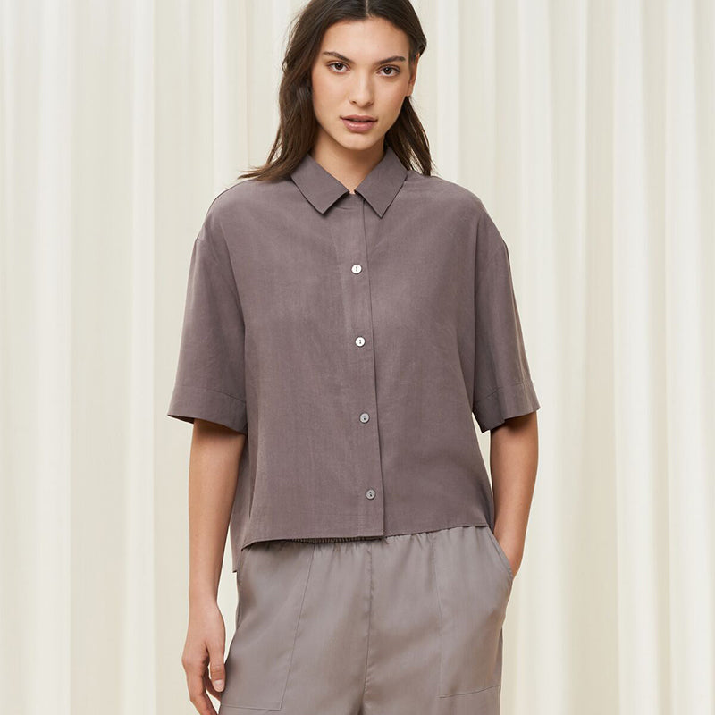 Triumph Boyfriend MyWear Boxy nachthemd, grijs