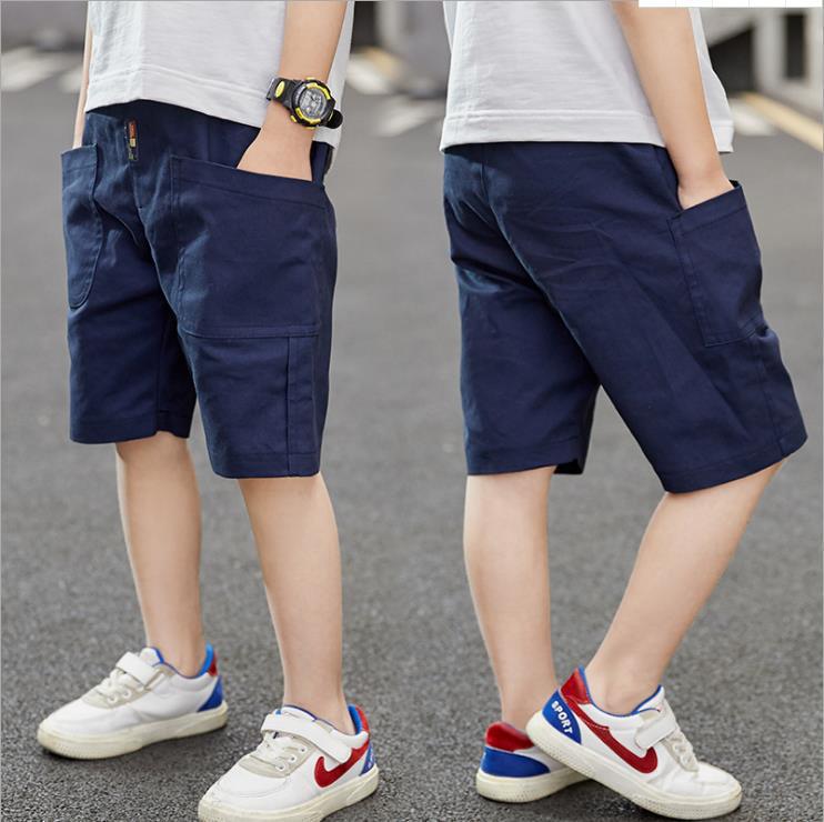 VantaGoods Jongens Zomer Casual Losse Shorts - Stijlvol & Lichtgewicht voor Kinderen 140 cm