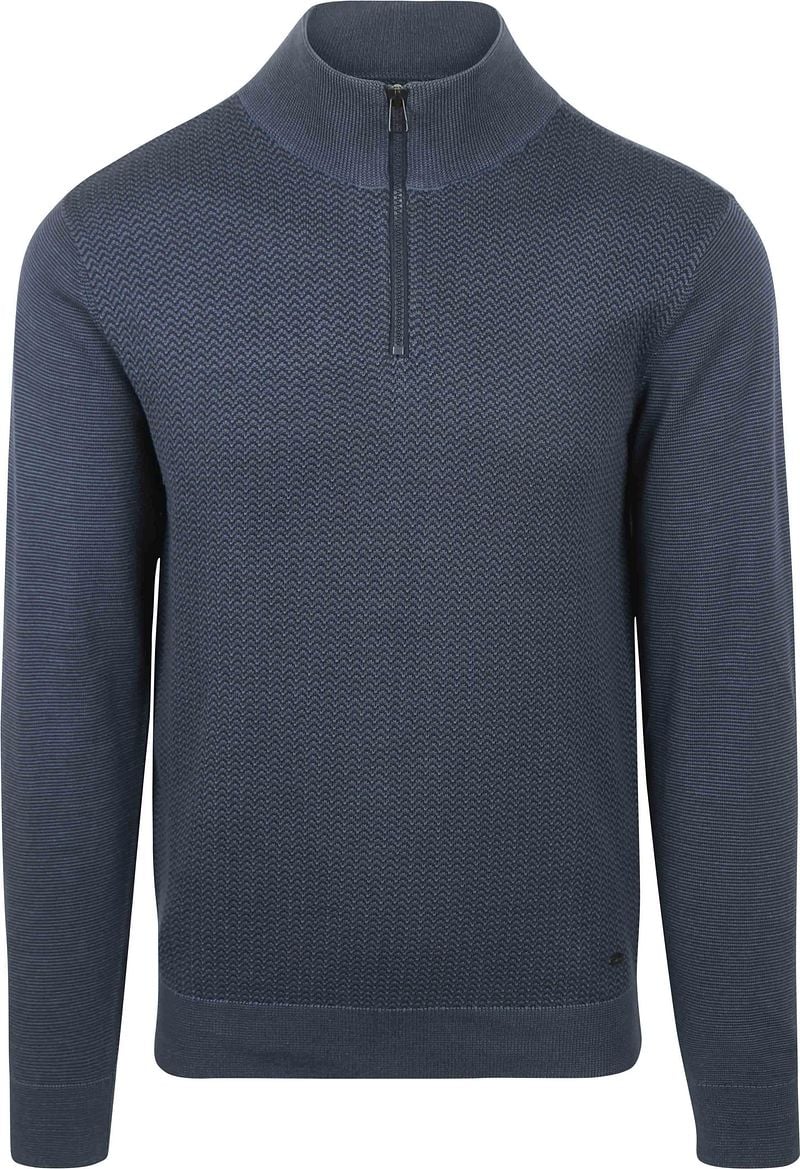 Petrol Half Zip Pullover Augusta Navy