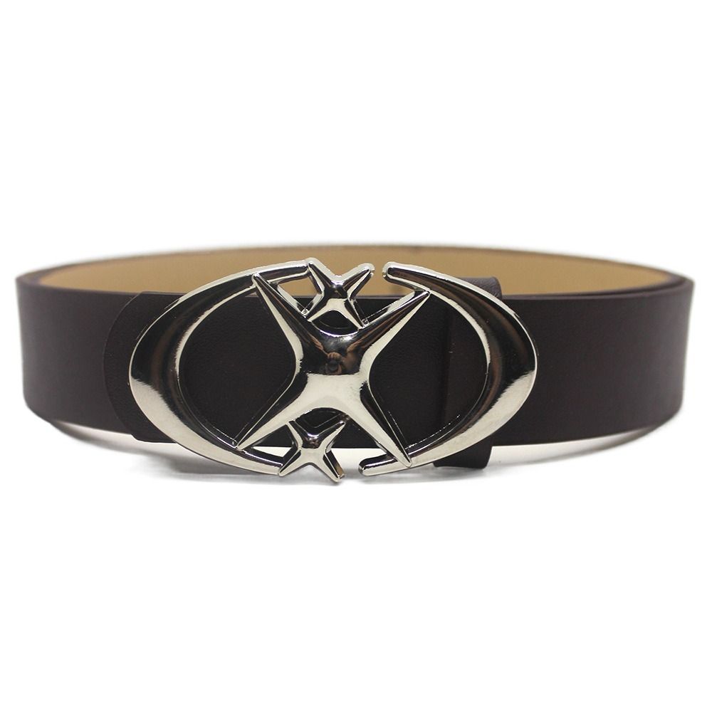YWyihe Punk Y2k riem maanster ontwerp punk riem vintage decoratieve riem mannen vrouwen koffie