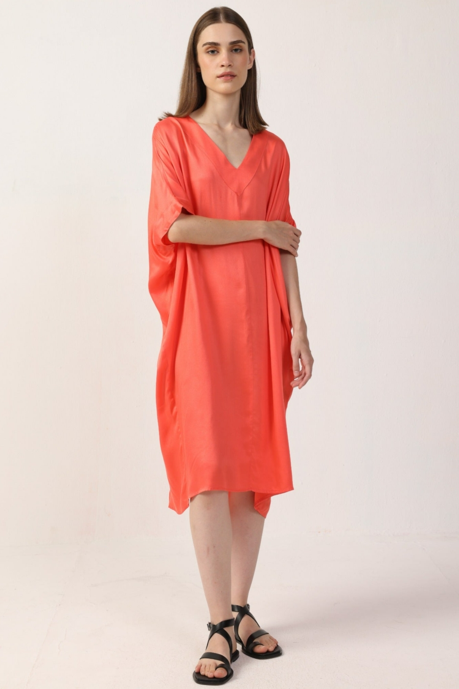 Neu Nomads US Damen vegan Kleid Kaftan Francine Melone