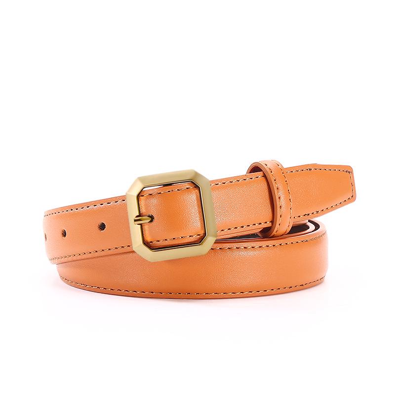 CrossCart High-end damesmode riem van koeienhuid: Stijlvol, veelzijdig en perfect voor jeans of als eenvoudig taille-accessoire 120 cm