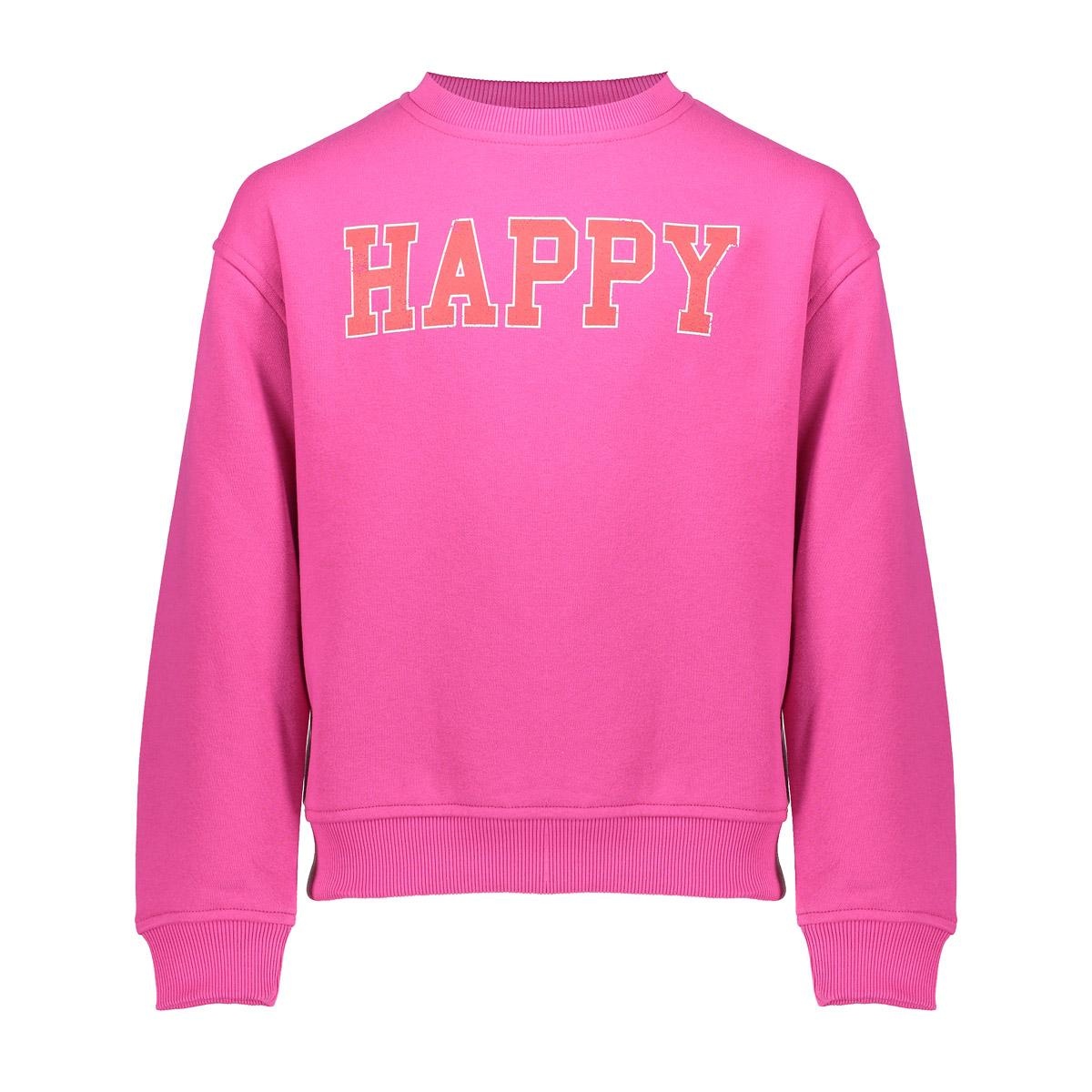 Geisha winter sweater meisjes - roze - happy