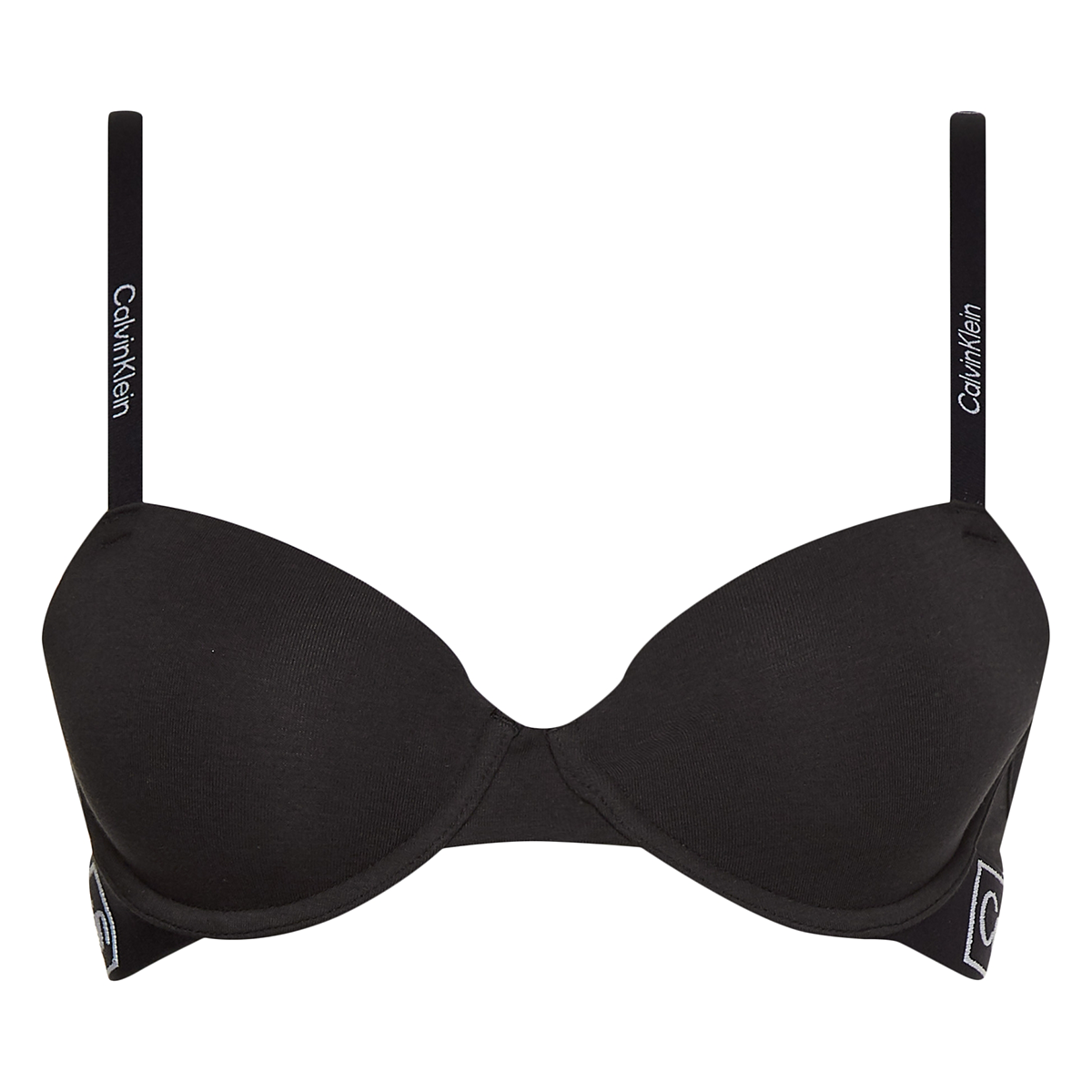 Calvin klein Light Lined balconette BH, zwart