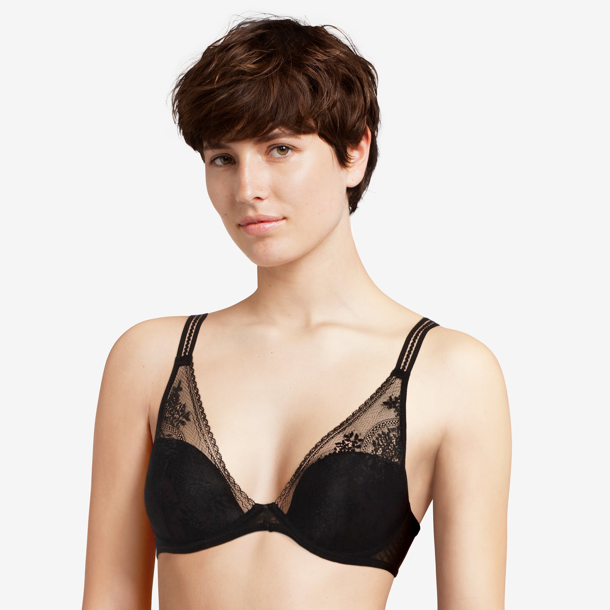 Passionata Maddie BH met beugel, zwart