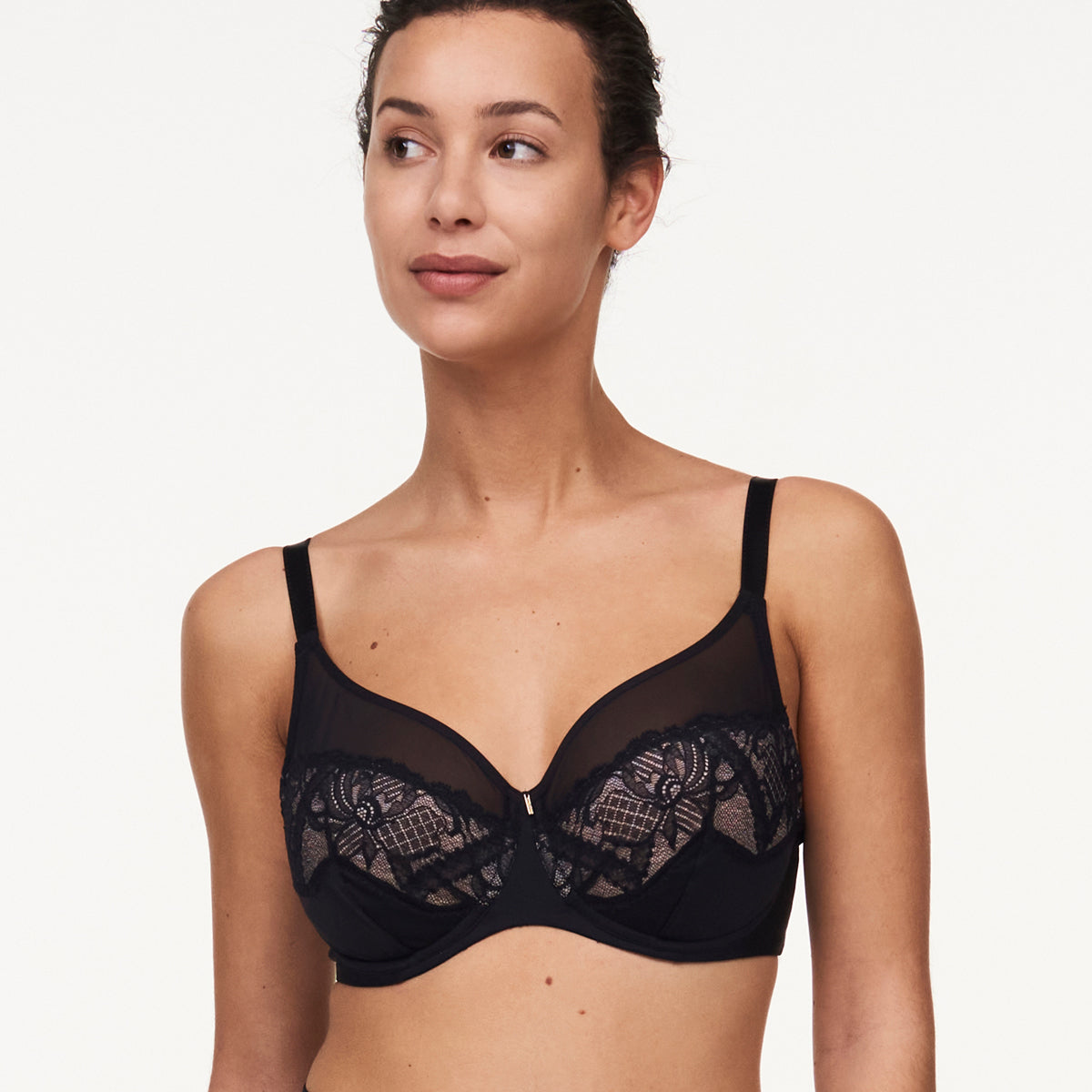 Chantelle Orangerie Dream BH met beugel, zwart