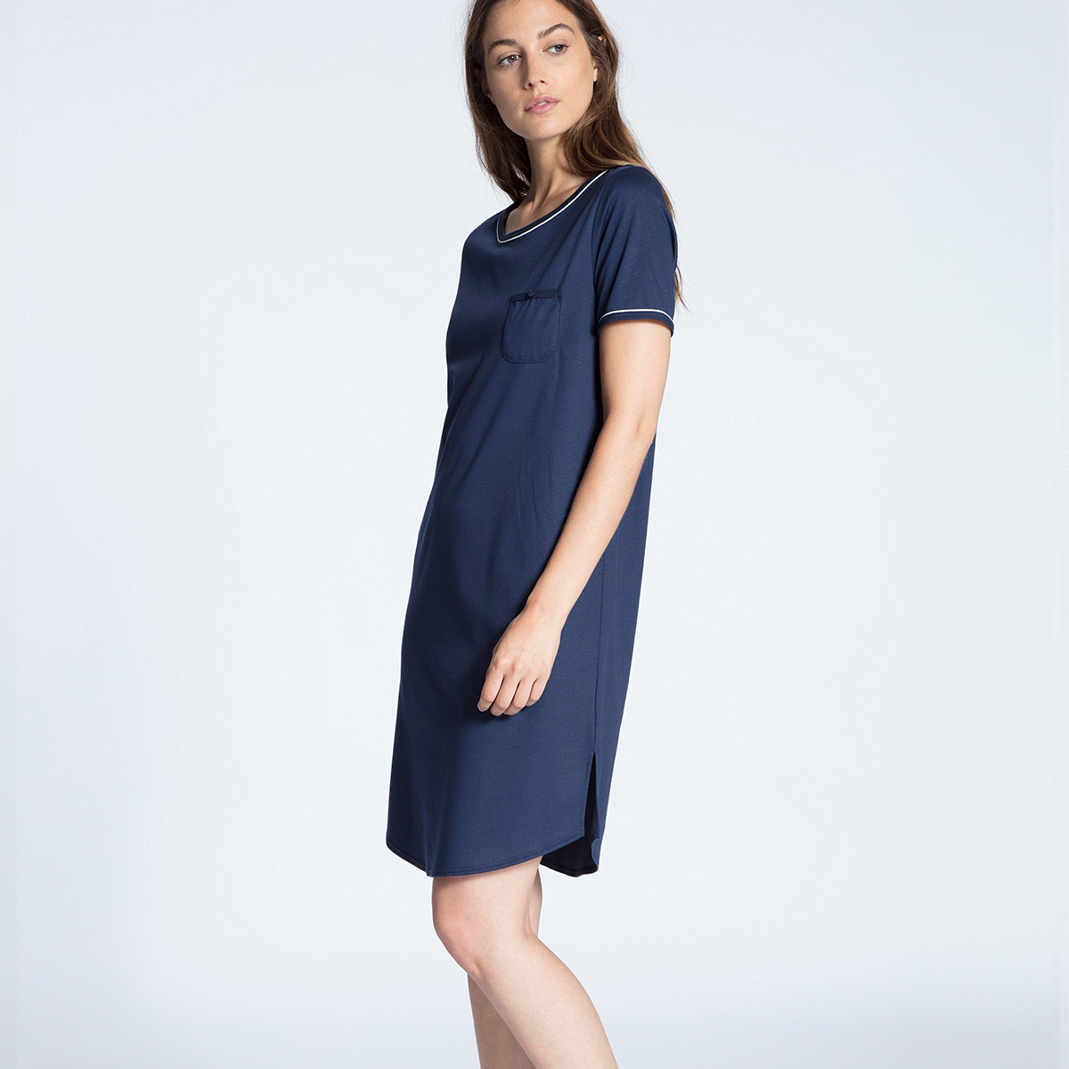 Calida nachtjapon, blauw