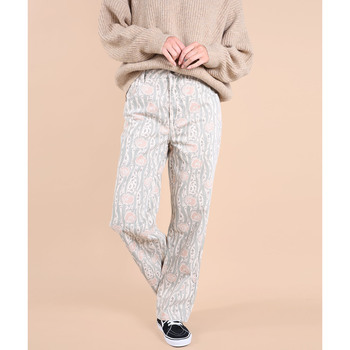 Oxbow Broek  Bedrukte flare broek GENTIANA