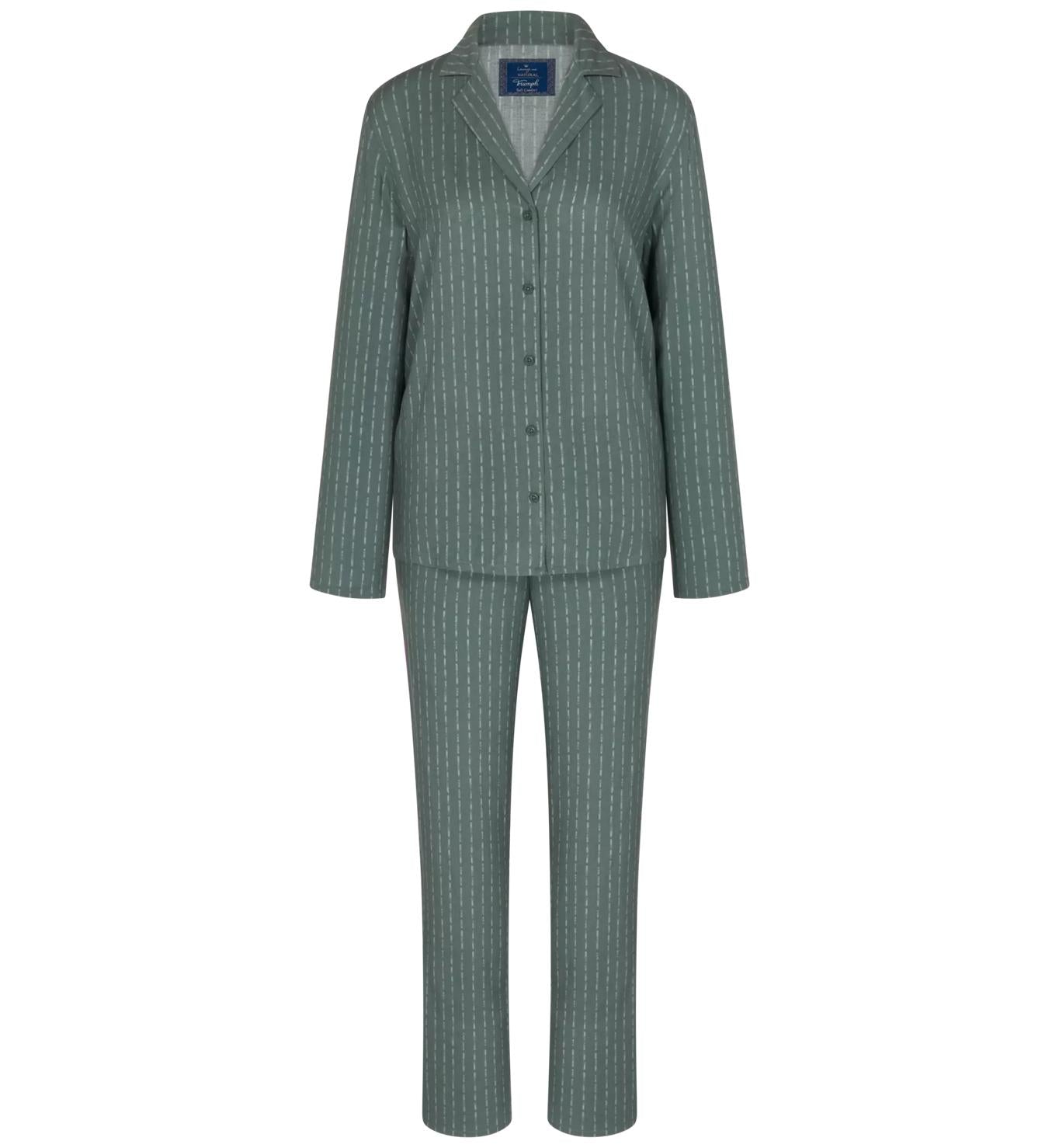Triumph Boyfriend Fit pyjama's, groen