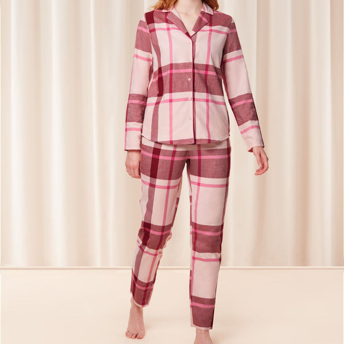 Triumph Boyfriend pyjama's, roze