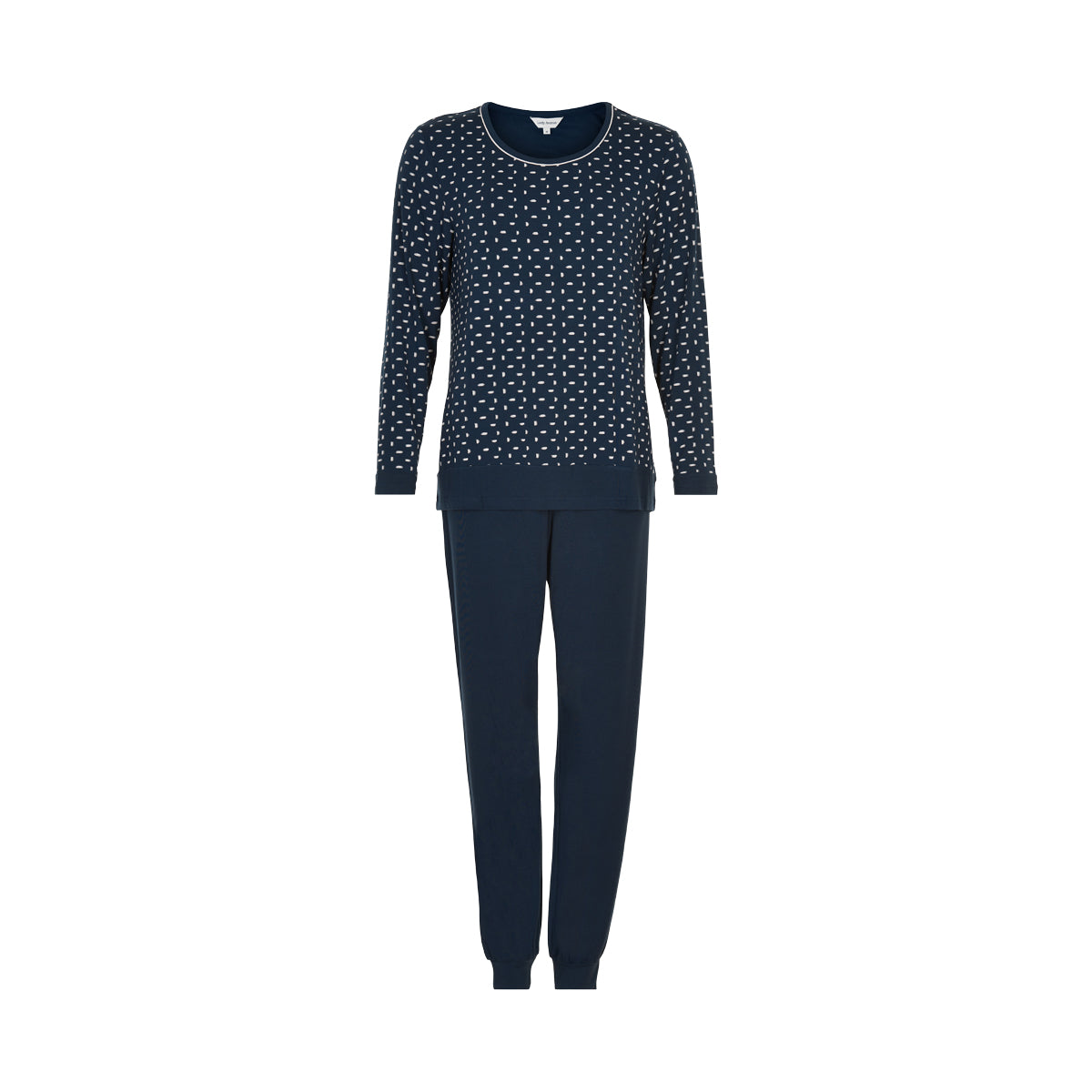 Lady Avenue Bamboo pyjama's, blauw