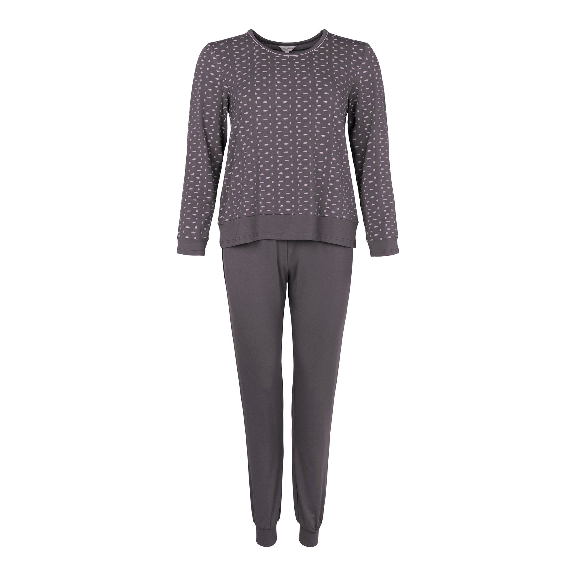 Lady Avenue Bamboo pyjama's, paars
