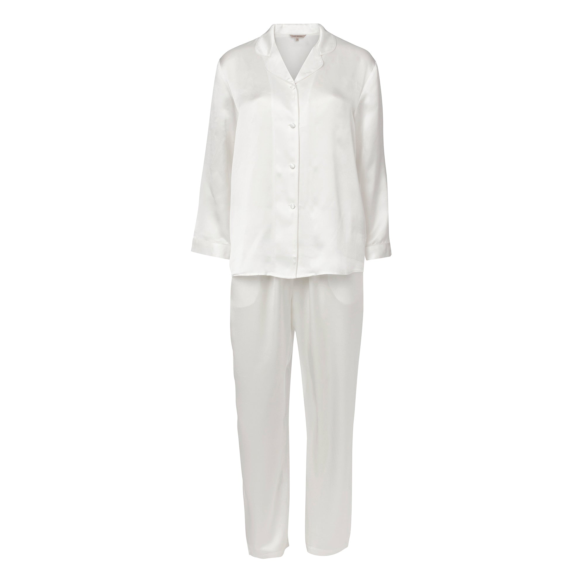 Lady Avenue PURE SILK Fundamenteel pyjama's 25-80112 00