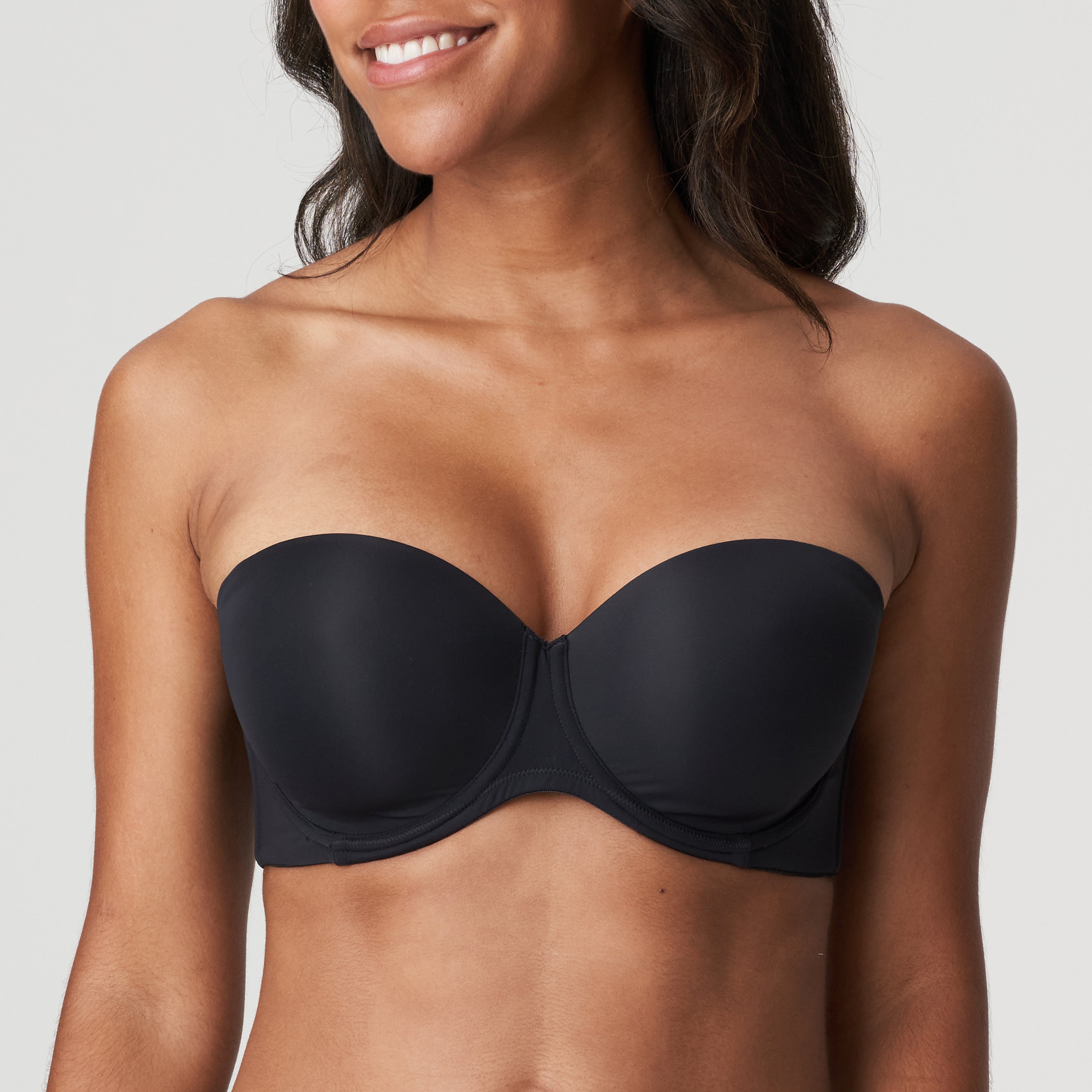 PrimaDonna Figuras strapless BH, zwart