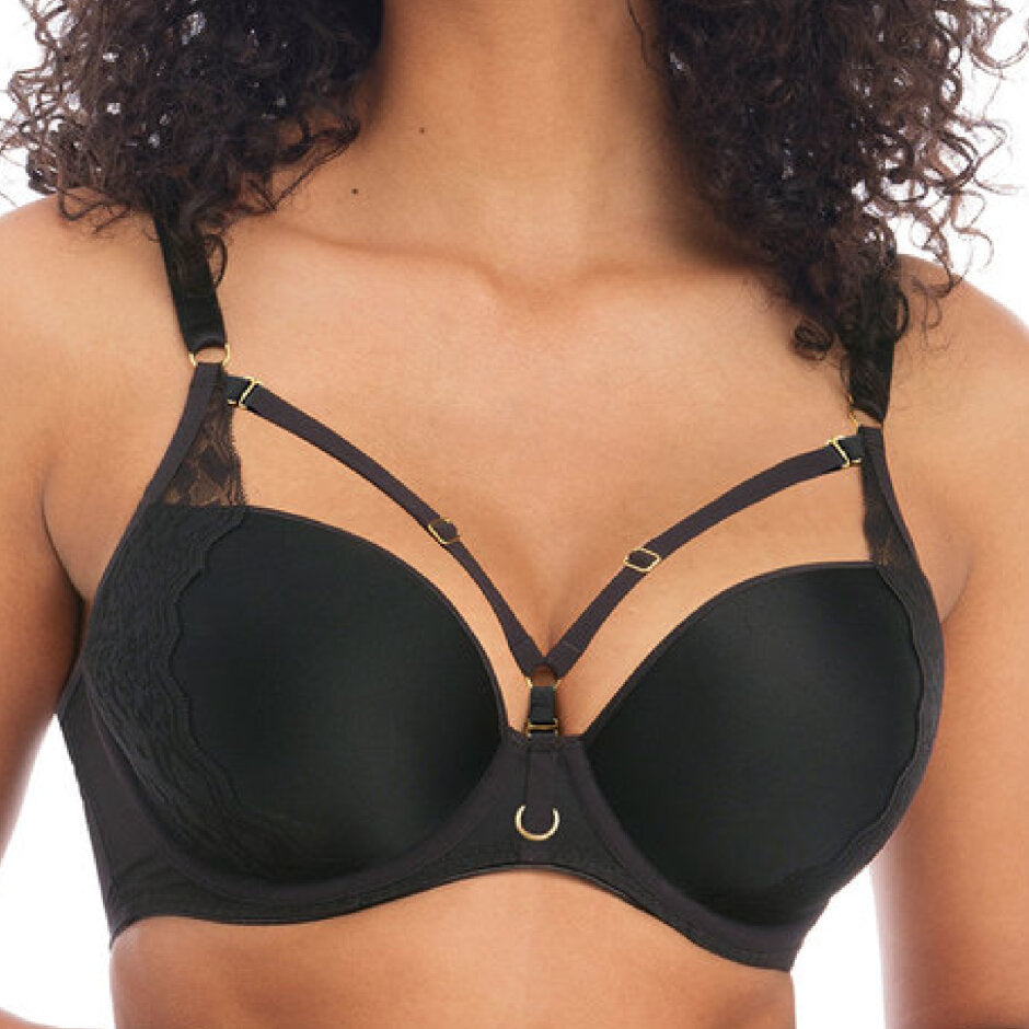 Freya Temptress BH met beugel, zwart