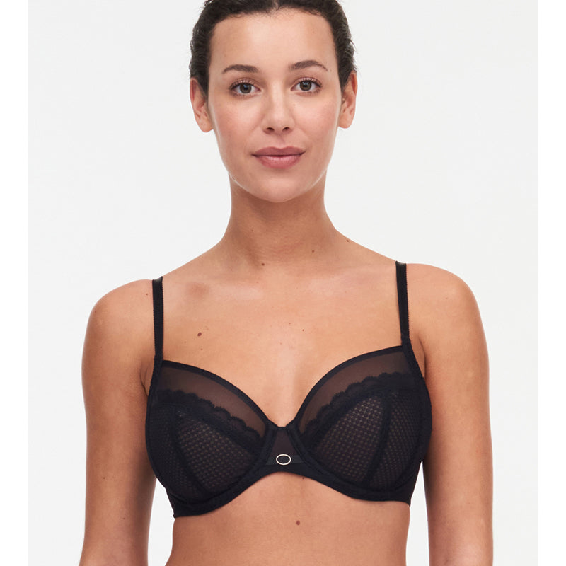 Chantelle Parisian Allure BH met beugel, zwart