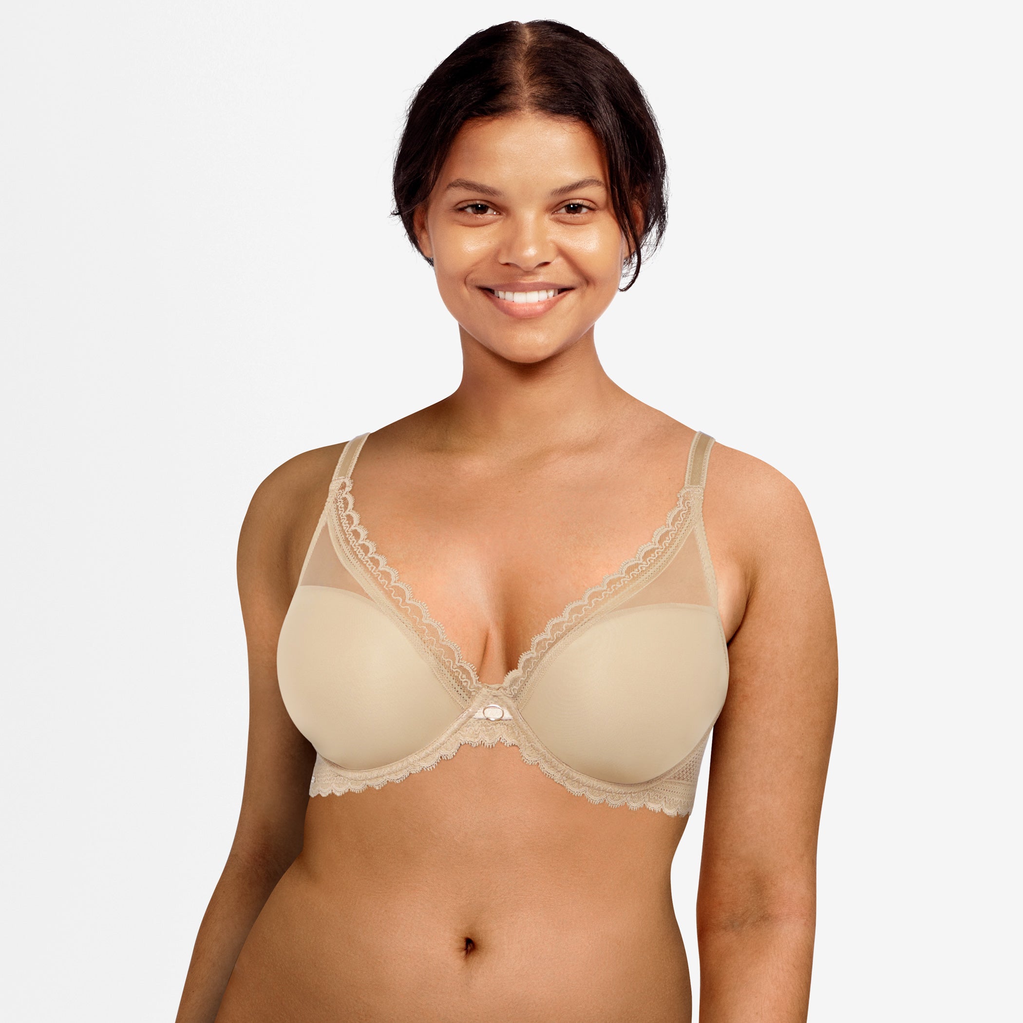 Chantelle Parisian Allure BH met beugel, beige