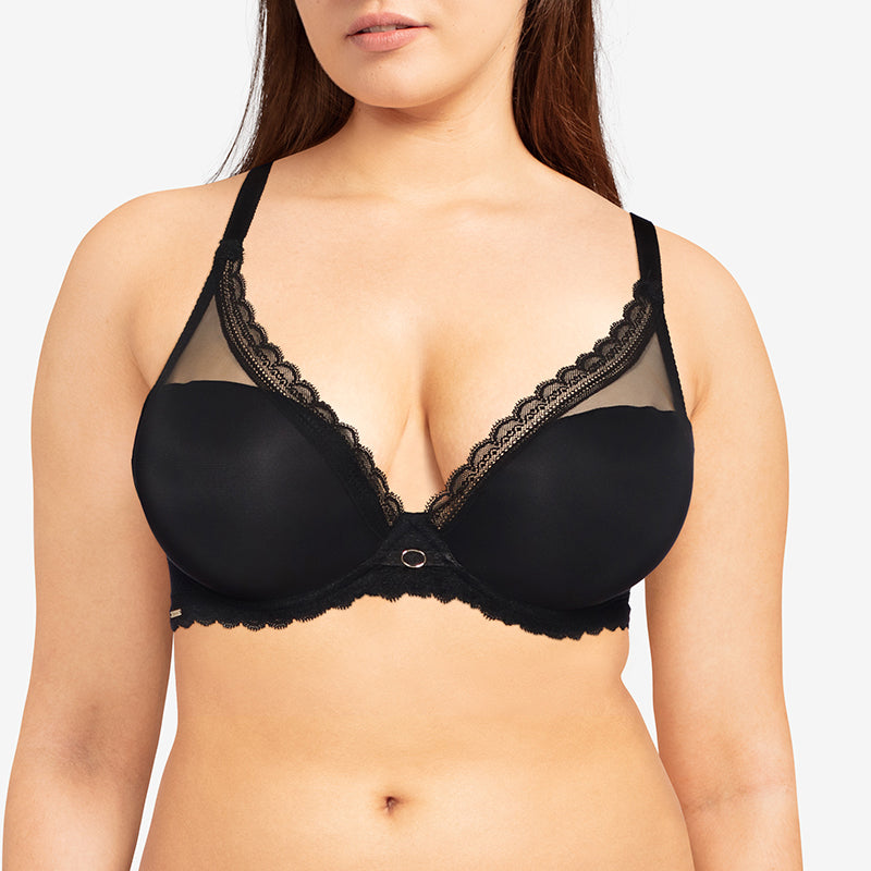 Chantelle Parisian Allure BH met beugel, zwart