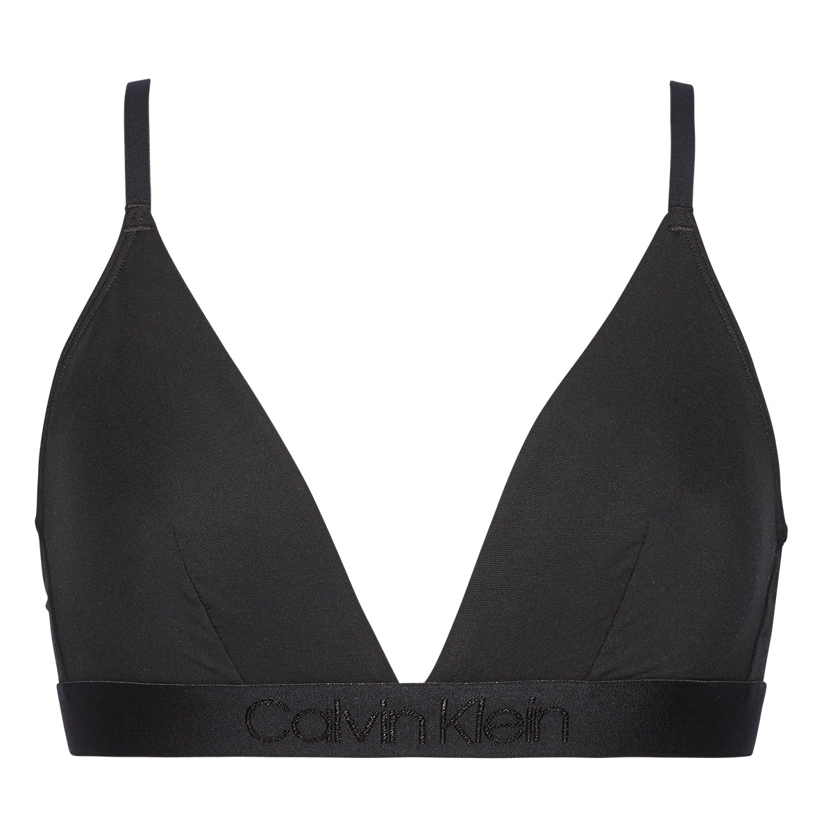 Calvin klein Triangle BH zonder beugel, zwart