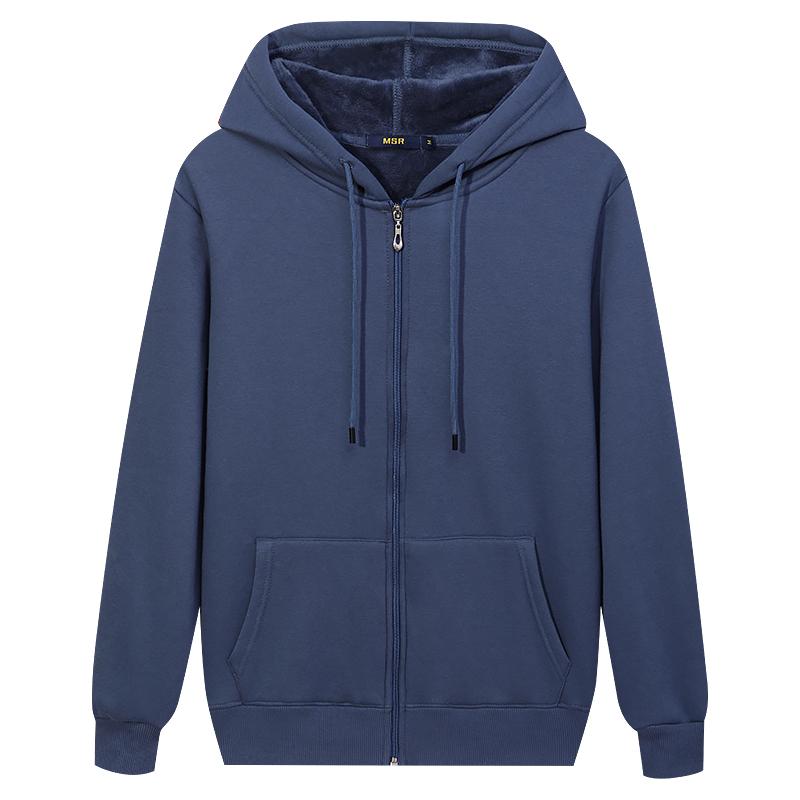LOVE YOURSELF PLEASE Herfst en winter Plus Casual mode-sporthoodies met rits voor heren XXXXXXL