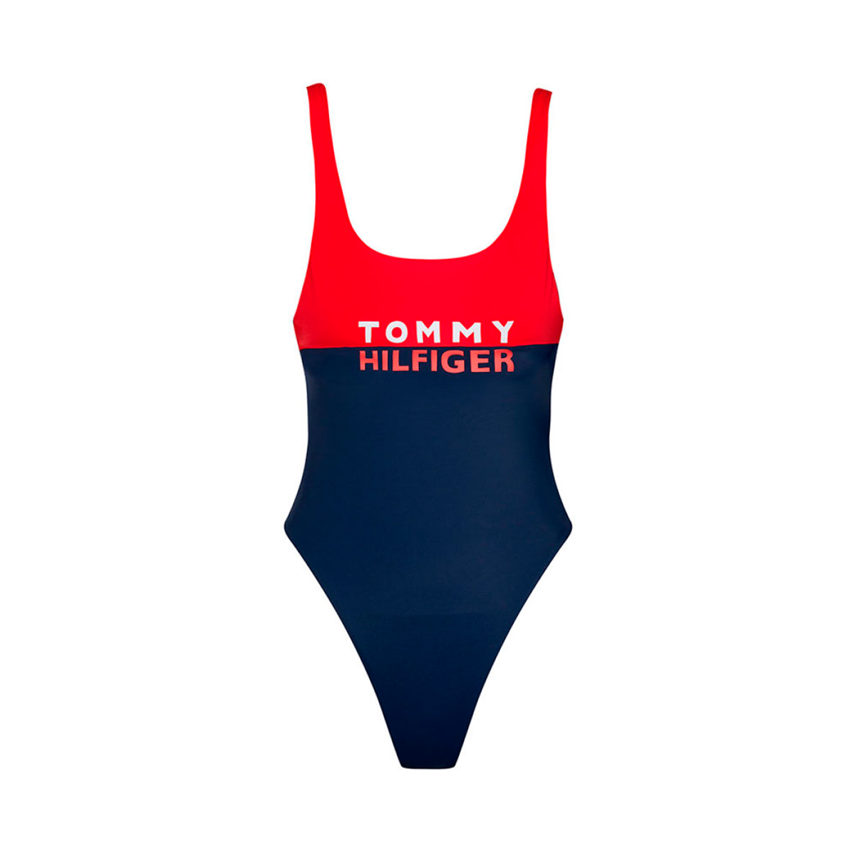 Tommy hilfiger One Piece zwempak, blauw