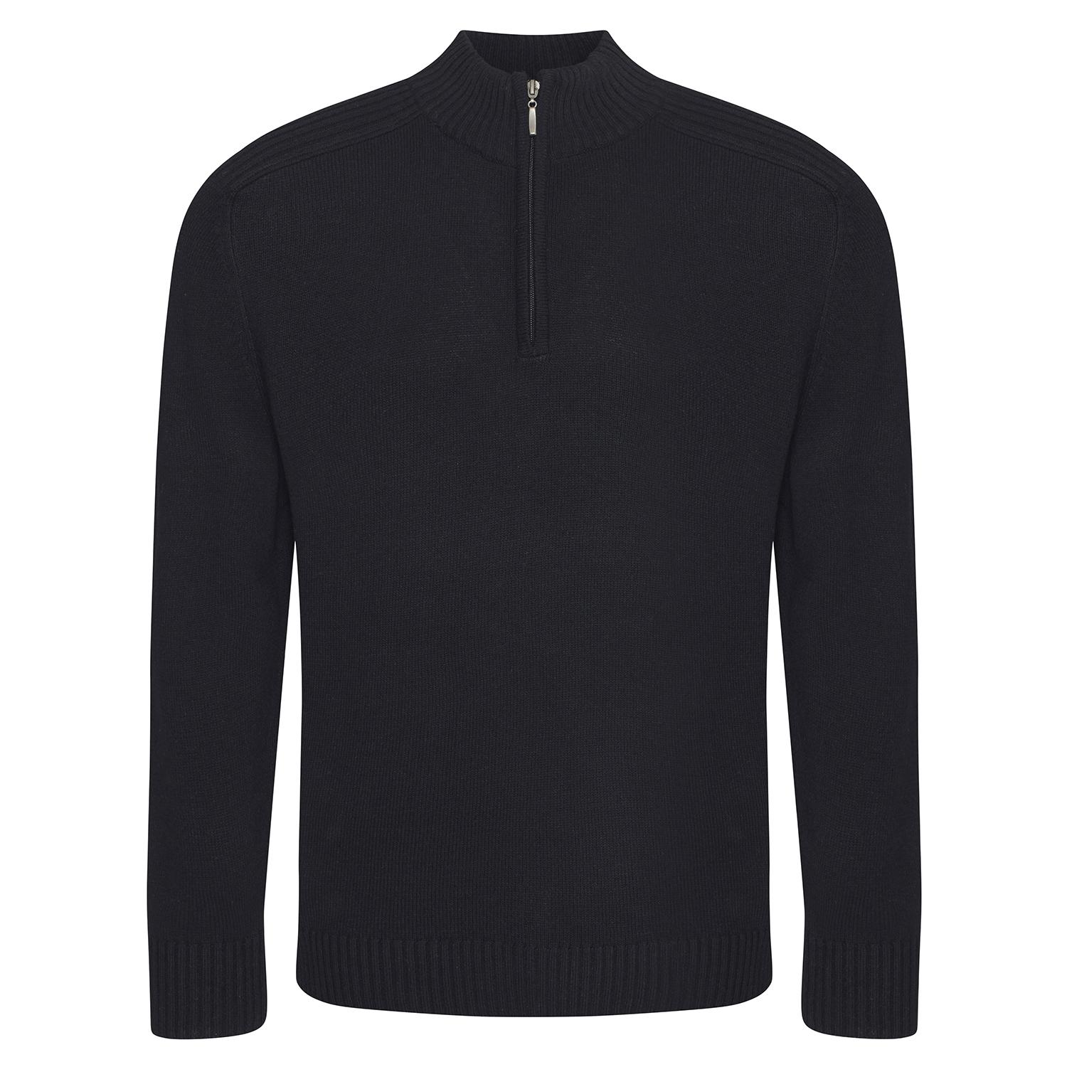 Ecologie Unisex volwassen Wakhan gebreid sweatshirt met kwartrits XXL