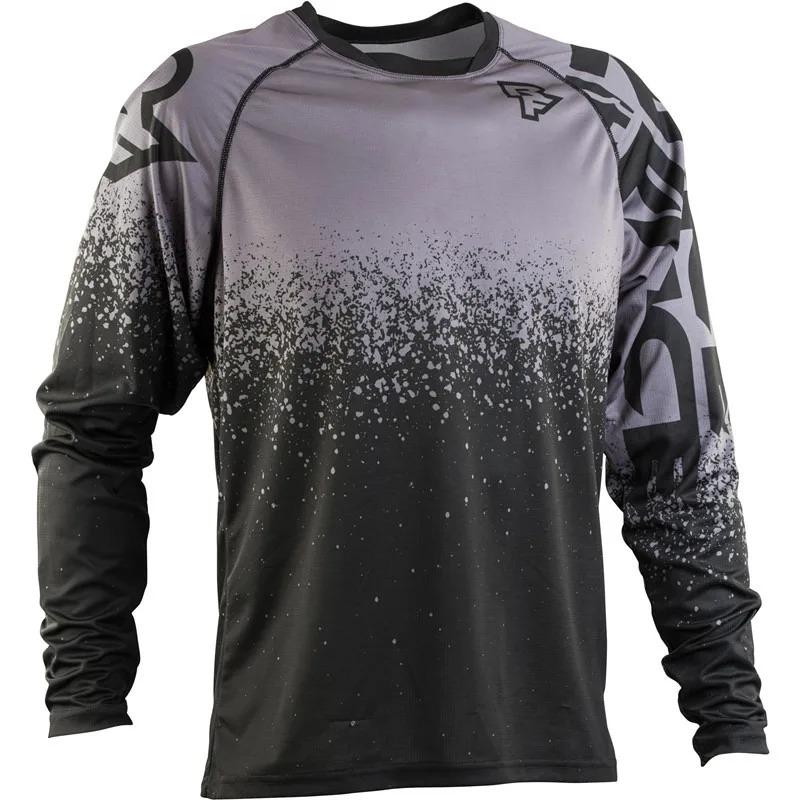 ETST 012 Downhill Truien Lange Mouw Heren T-shirt Mountainbike MTB T-shirts Offroad DH Motorfiets Motocross Sportkleding BMX Kleding XL