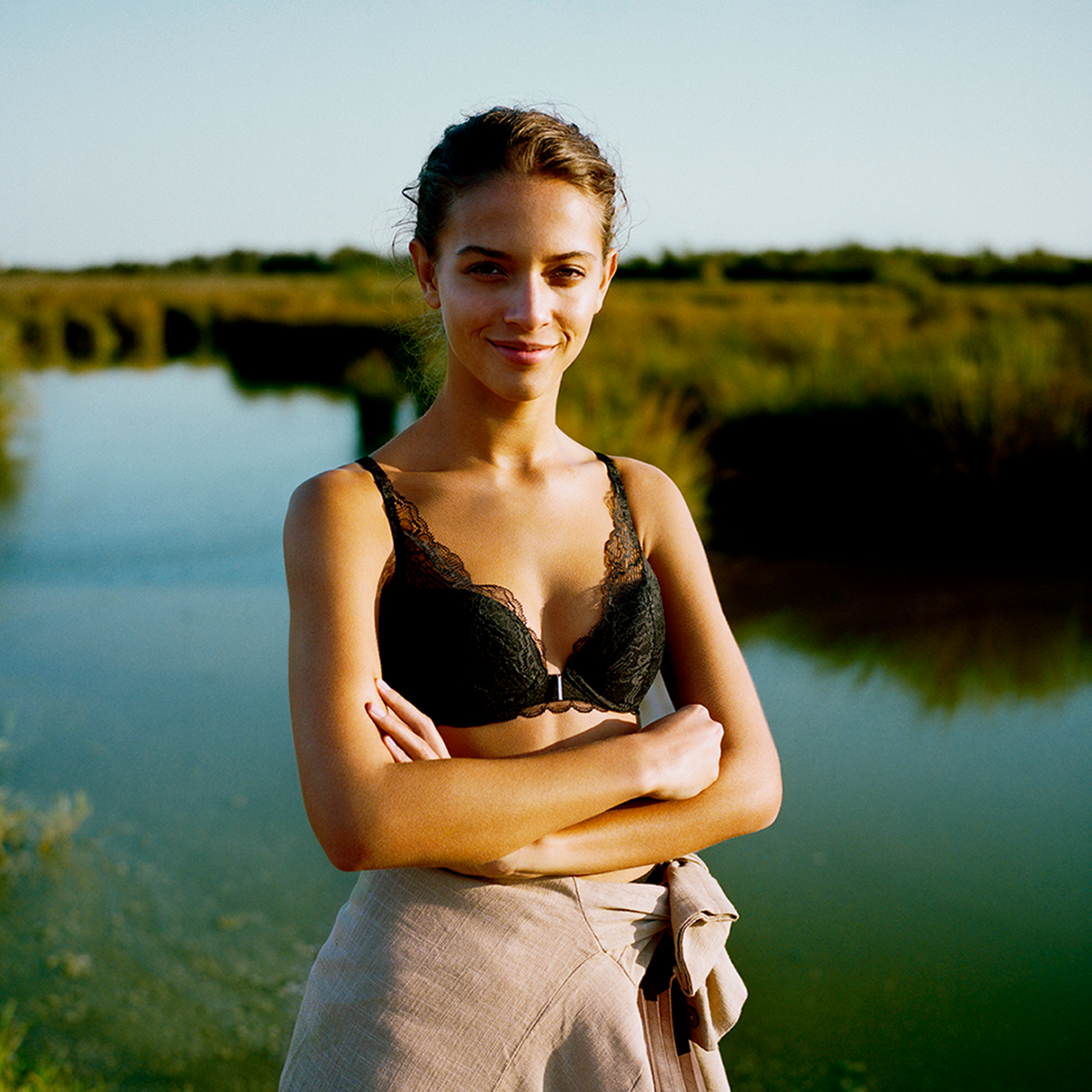 Chantelle Waltz BH met beugel, zwart