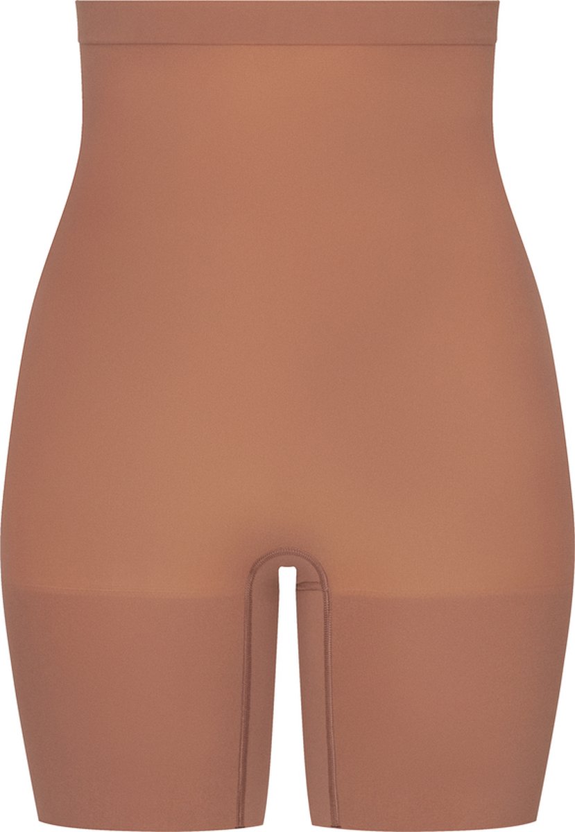 Spanx  Maat XXL (1X) Power Series - Higher Power Short - Kleur Cafe au Lait (Dark Nude)
